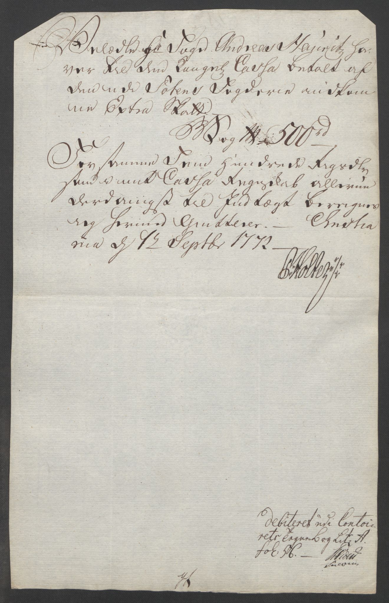 Rentekammeret inntil 1814, Reviderte regnskaper, Fogderegnskap, RA/EA-4092/R19/L1399: Fogderegnskap Toten, Hadeland og Vardal, 1762-1783, p. 254