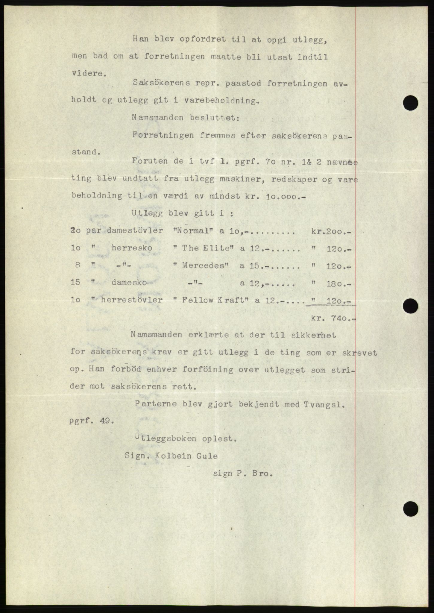 Molde byfogd, AV/SAT-A-0025/2/2C/L0011: Mortgage book no. 11, 1926-1932, Deed date: 01.02.1929