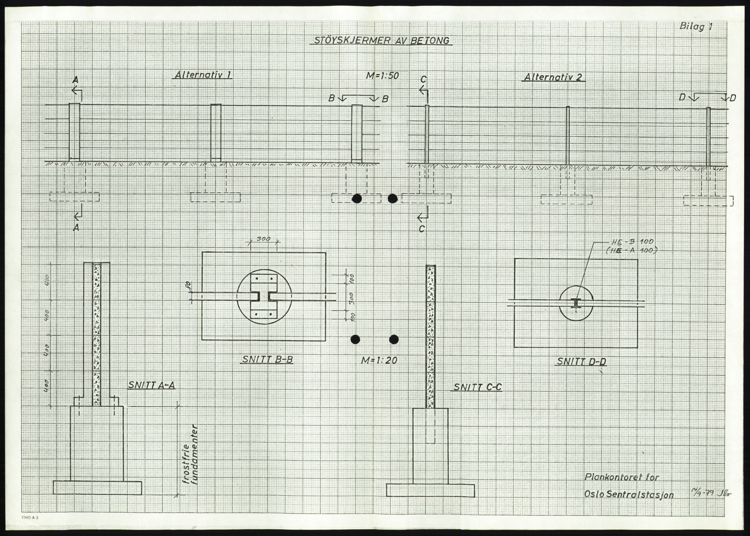 Norges statsbaner, Hovedadministrasjonen, Plankontoret for Oslo S, AV/RA-S-5410/D/L0167: Driftsbanegården. Øvrige driftsbanegårder, 1975-1987, p. 135