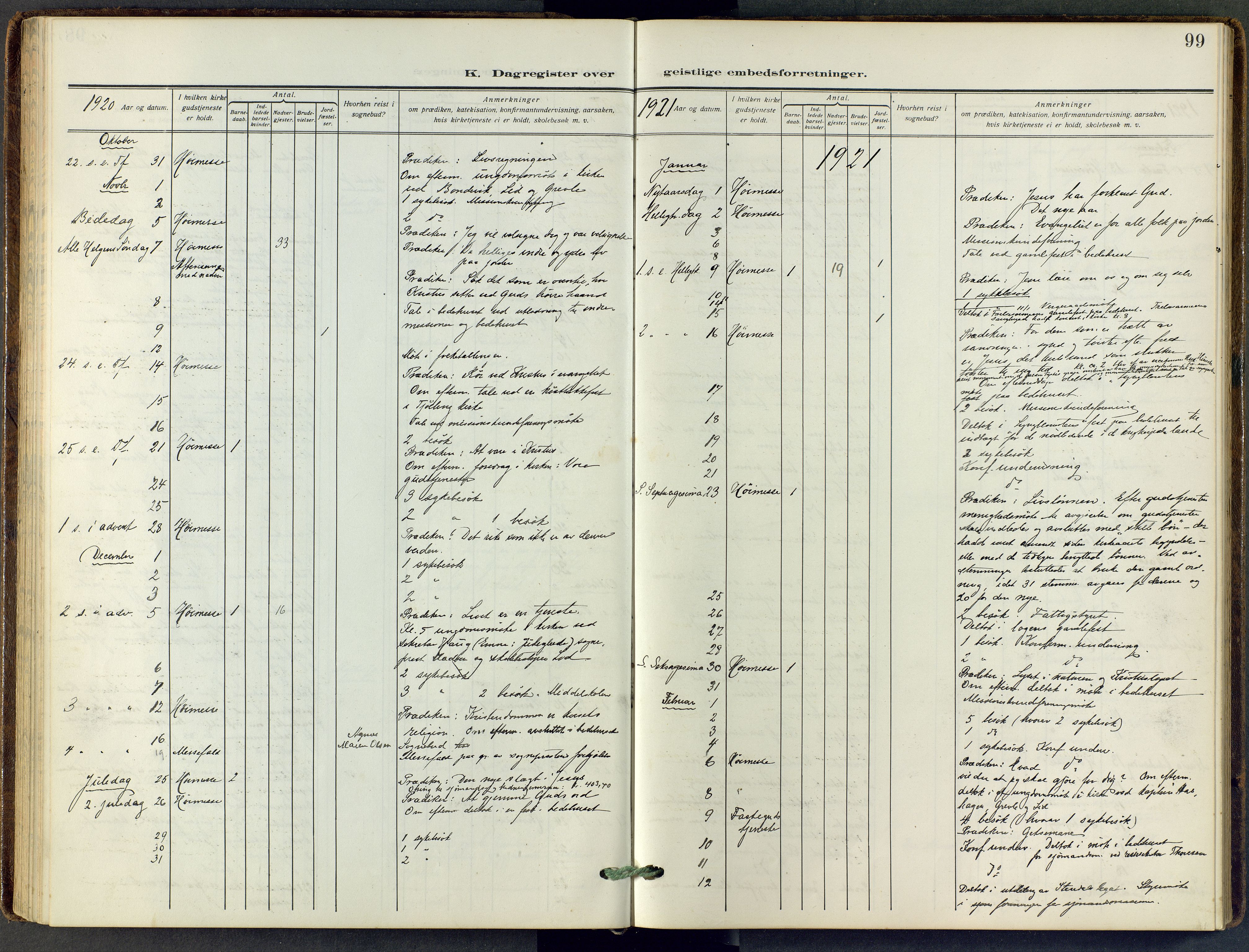 Stavern kirkebøker, SAKO/A-318/F/Fa/L0010: Parish register (official) no. 10, 1916-1967, p. 99