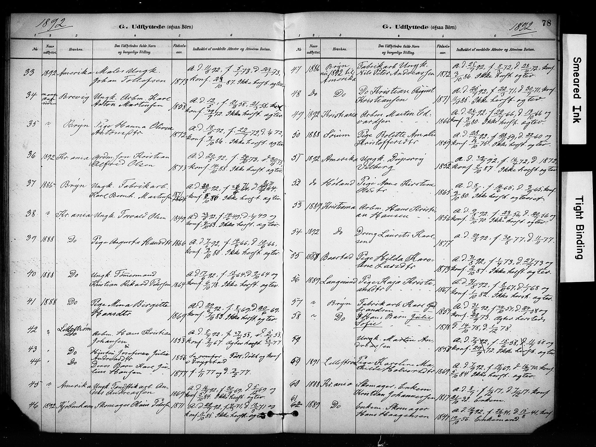 Enebakk prestekontor Kirkebøker, SAO/A-10171c/F/Fa/L0017: Parish register (official) no. I 17, 1881-1919, p. 78
