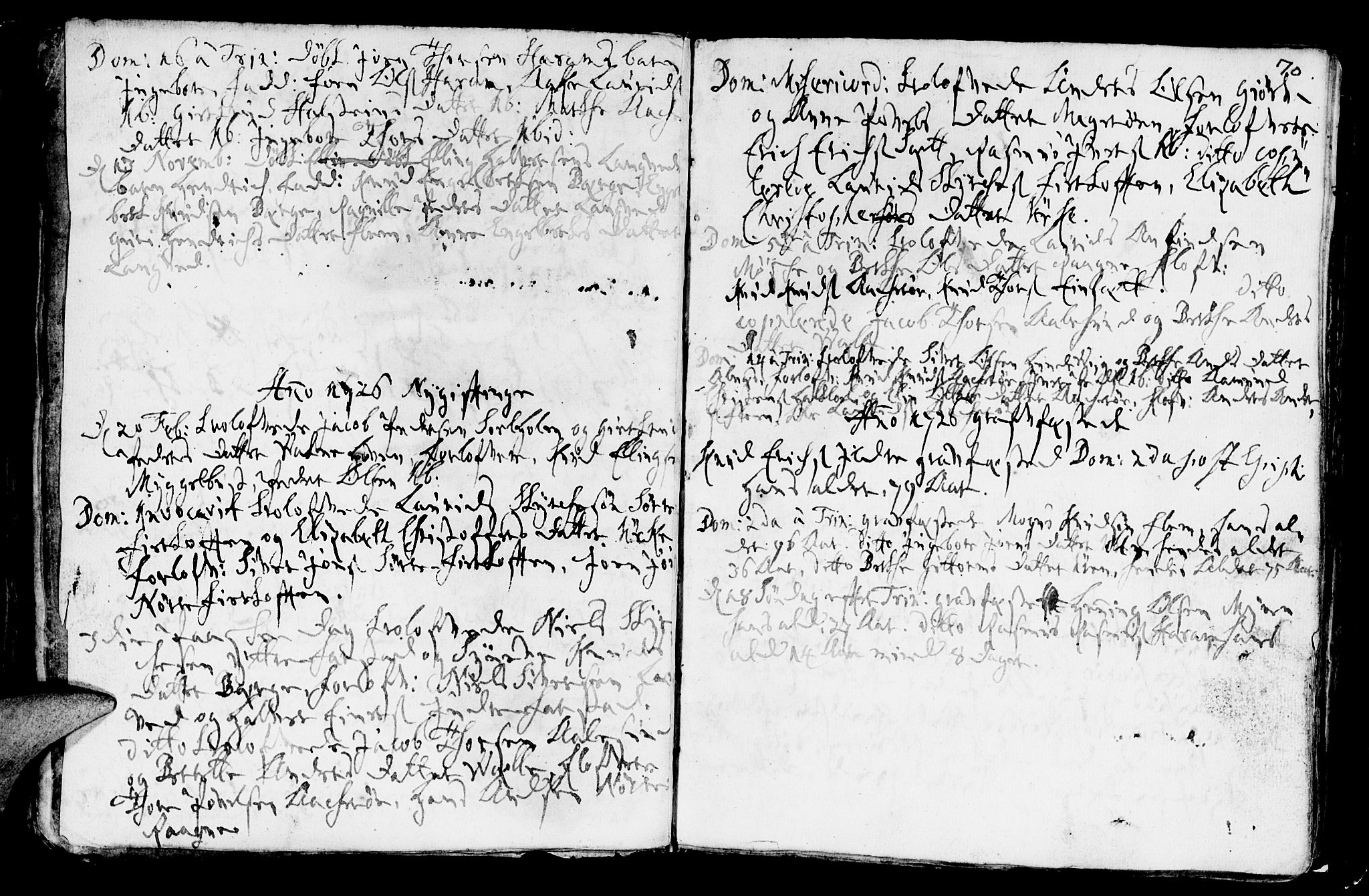Ministerialprotokoller, klokkerbøker og fødselsregistre - Møre og Romsdal, SAT/A-1454/536/L0491: Parish register (official) no. 536A01 /1, 1689-1737, p. 70