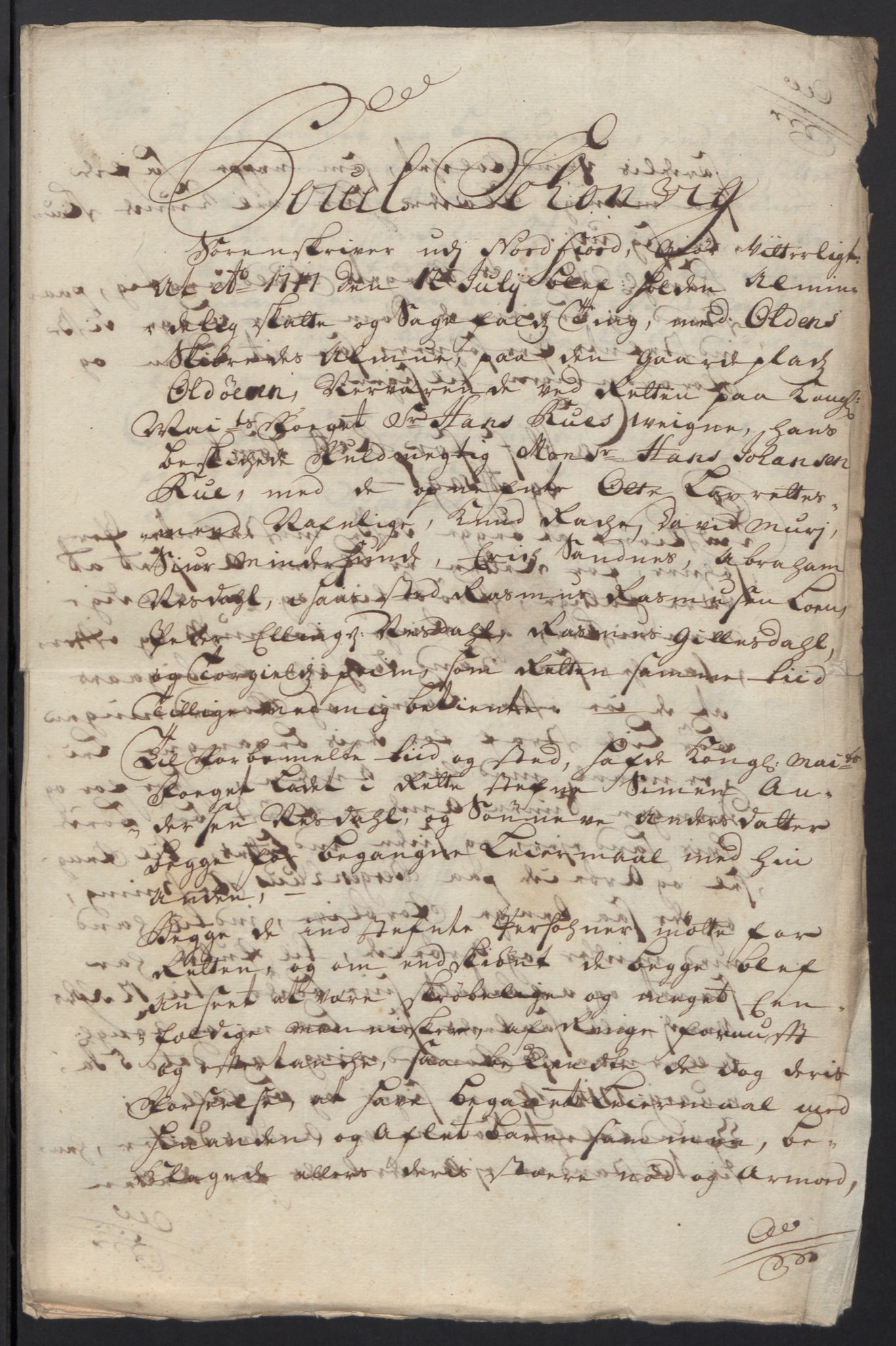 Rentekammeret inntil 1814, Reviderte regnskaper, Fogderegnskap, AV/RA-EA-4092/R53/L3441: Fogderegnskap Sunn- og Nordfjord, 1717-1718, p. 133