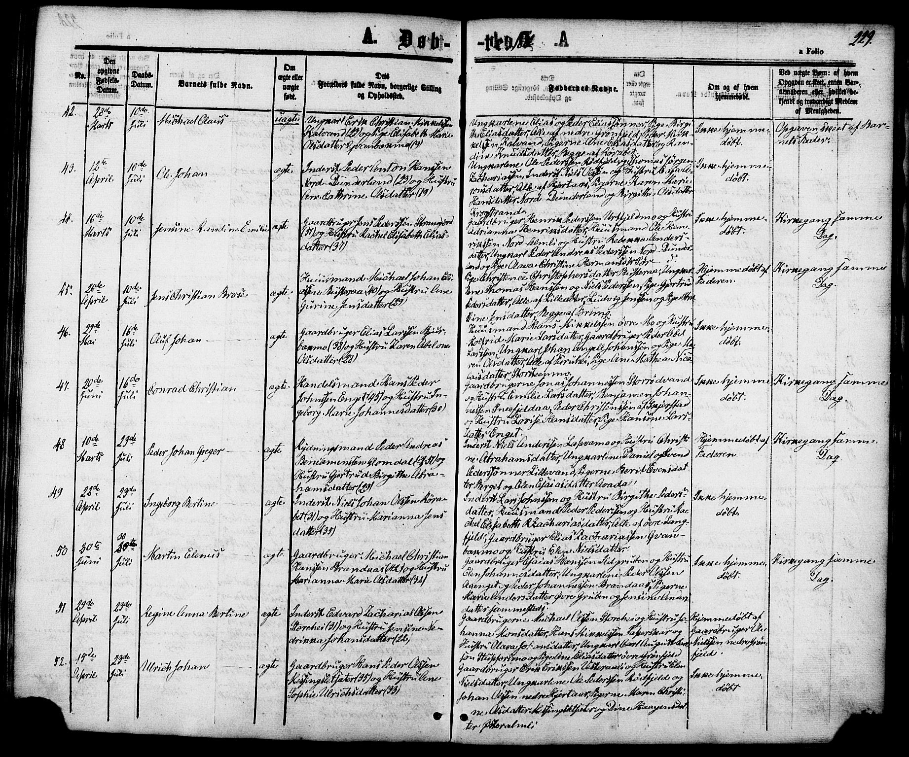 Ministerialprotokoller, klokkerbøker og fødselsregistre - Nordland, AV/SAT-A-1459/827/L0393: Parish register (official) no. 827A05, 1863-1883, p. 229