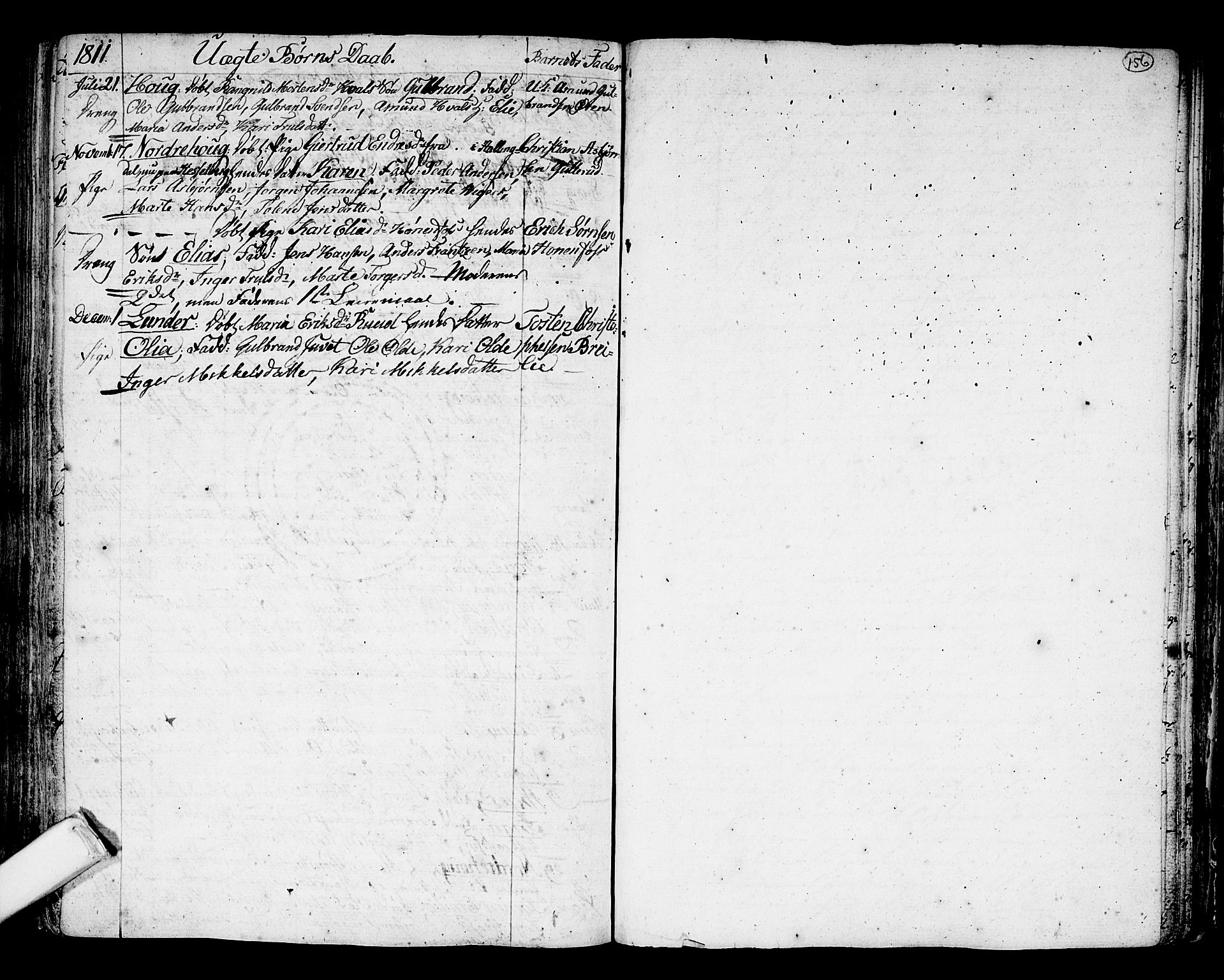 Norderhov kirkebøker, AV/SAKO-A-237/F/Fa/L0006: Parish register (official) no. 6, 1789-1811, p. 156