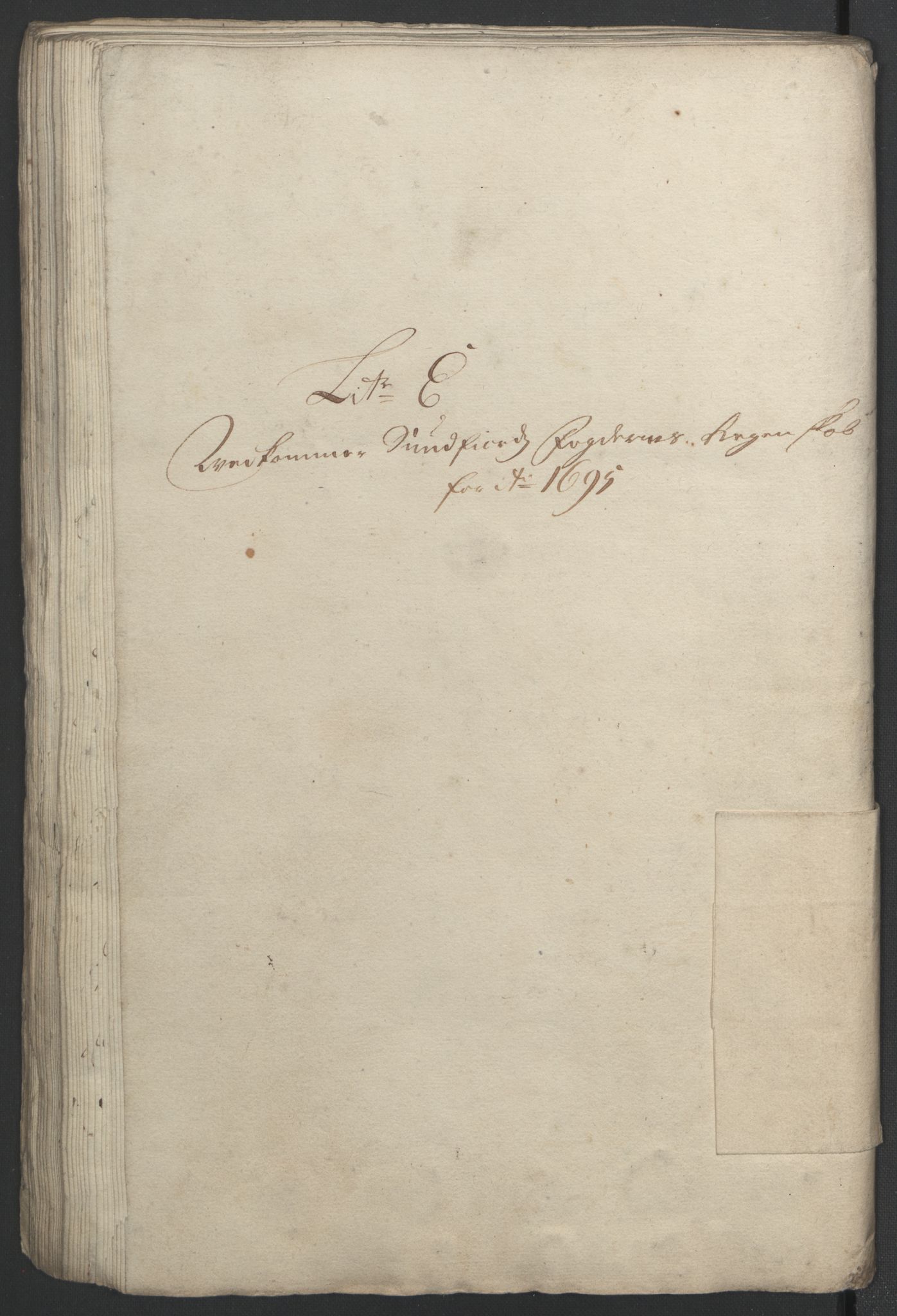 Rentekammeret inntil 1814, Reviderte regnskaper, Fogderegnskap, RA/EA-4092/R53/L3422: Fogderegnskap Sunn- og Nordfjord, 1695-1696, p. 148