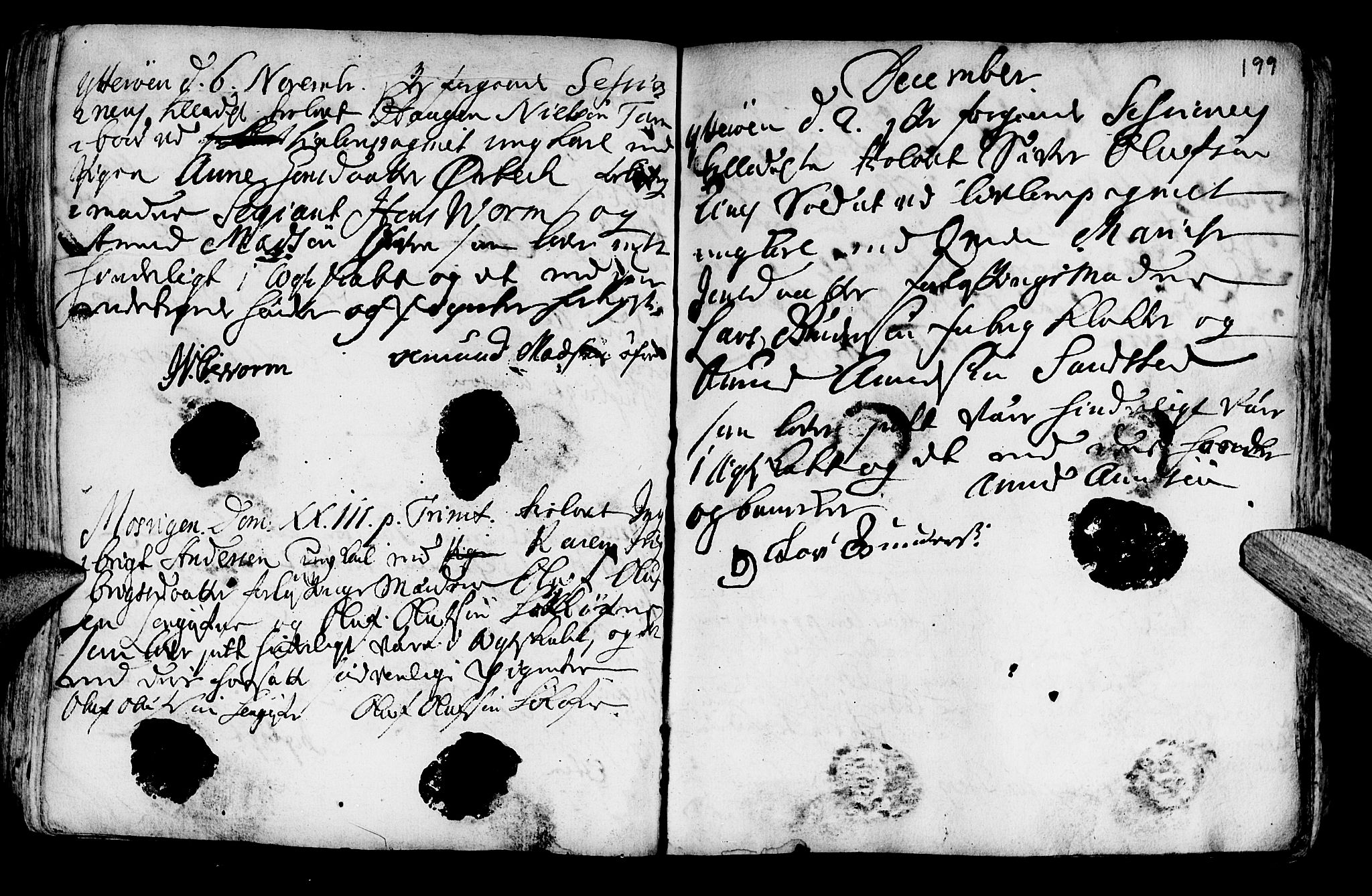 Ministerialprotokoller, klokkerbøker og fødselsregistre - Nord-Trøndelag, SAT/A-1458/722/L0215: Parish register (official) no. 722A02, 1718-1755, p. 199