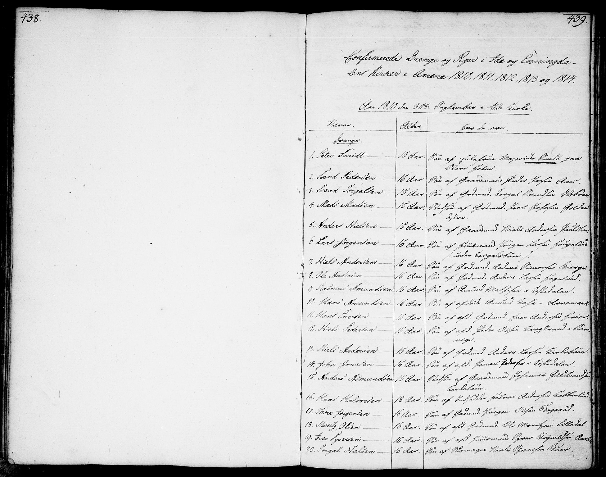 Idd prestekontor Kirkebøker, SAO/A-10911/F/Fc/L0001: Parish register (official) no. III 1, 1770-1814, p. 438-439