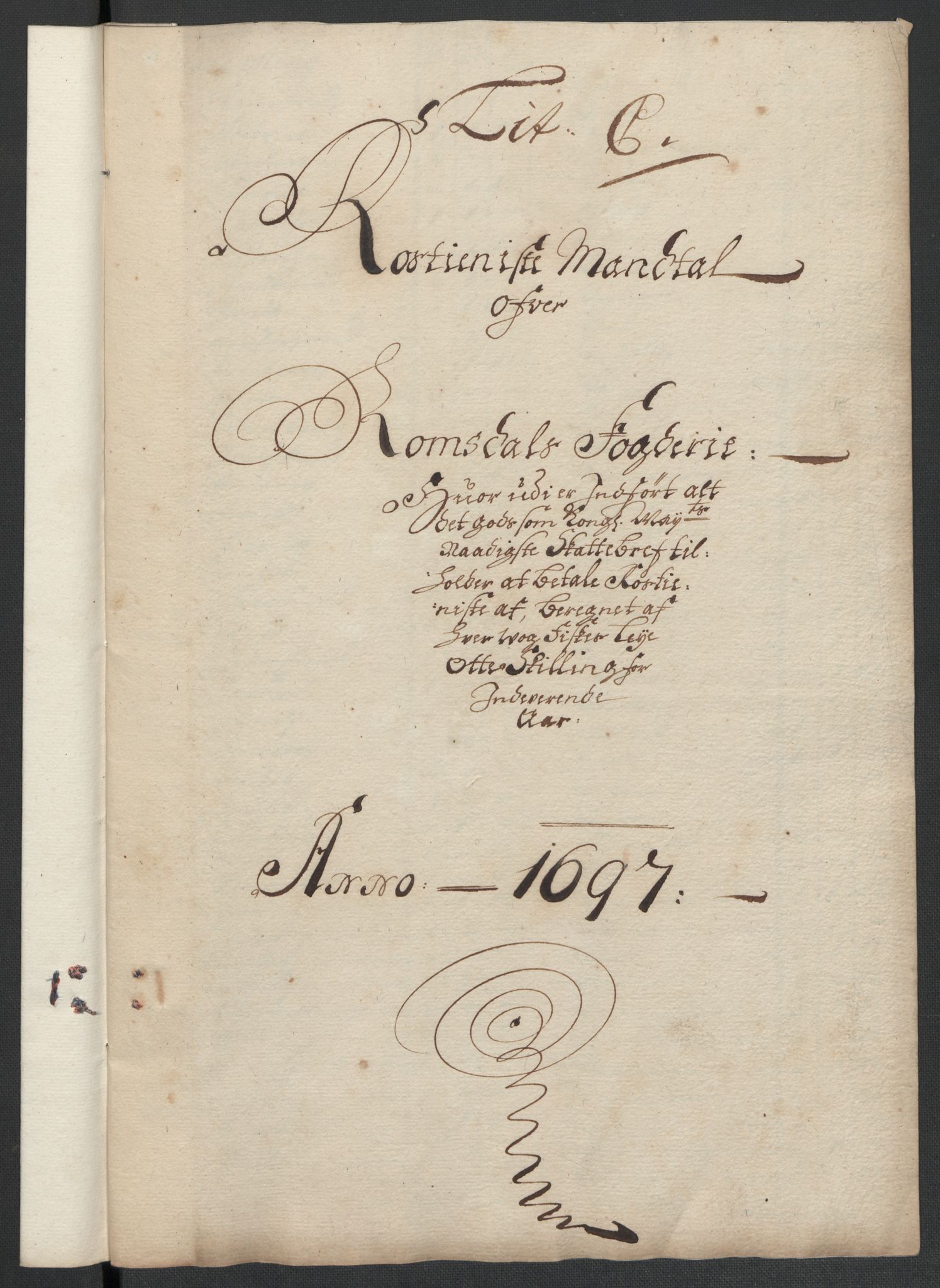 Rentekammeret inntil 1814, Reviderte regnskaper, Fogderegnskap, RA/EA-4092/R55/L3653: Fogderegnskap Romsdal, 1697-1698, p. 79