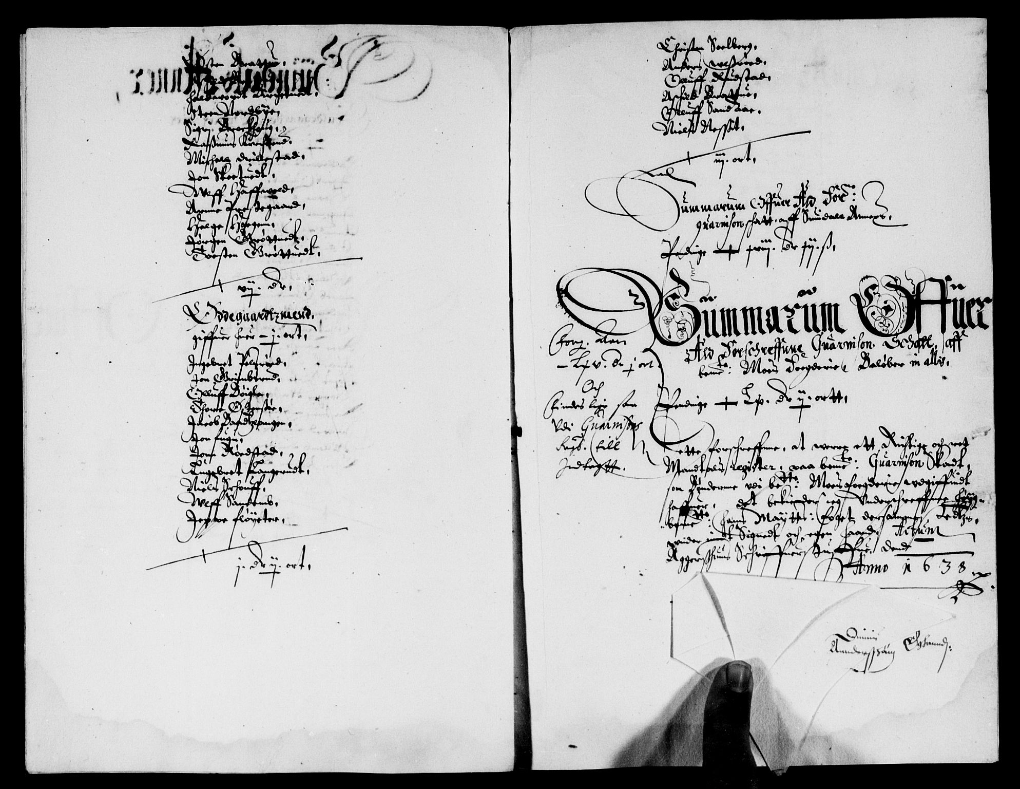 Rentekammeret inntil 1814, Reviderte regnskaper, Lensregnskaper, AV/RA-EA-5023/R/Rb/Rba/L0143: Akershus len, 1638-1639