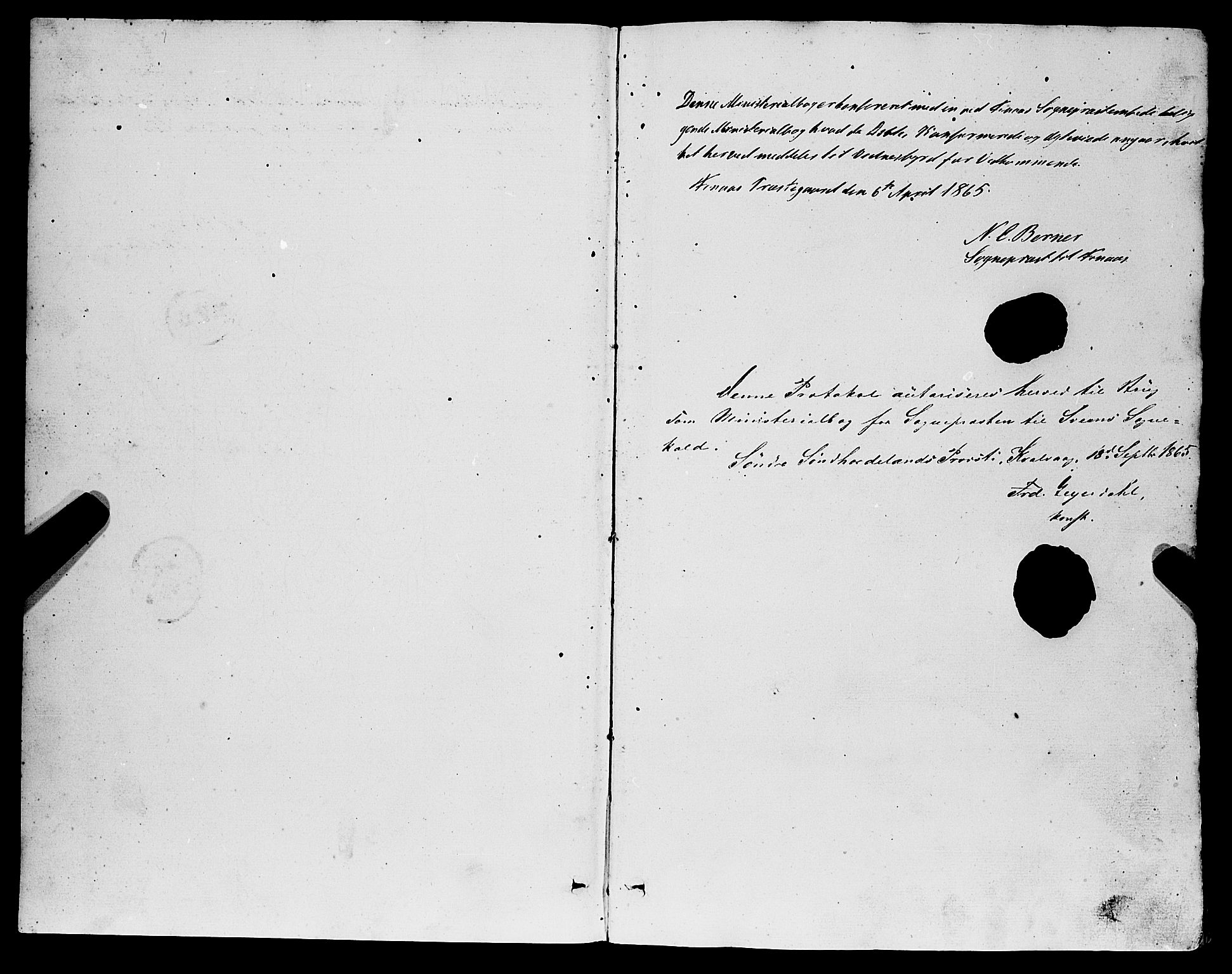 Sveio Sokneprestembete, AV/SAB-A-78501/H/Hab: Parish register (copy) no. A 1, 1851-1865