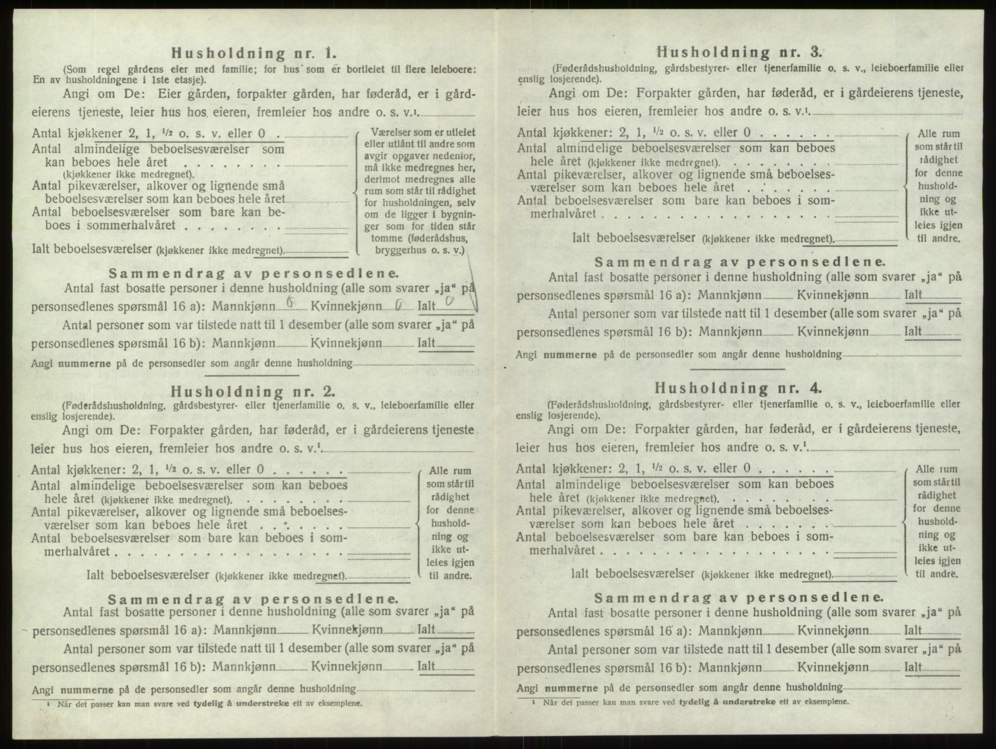 SAO, 1920 census for Hvaler, 1920, p. 748