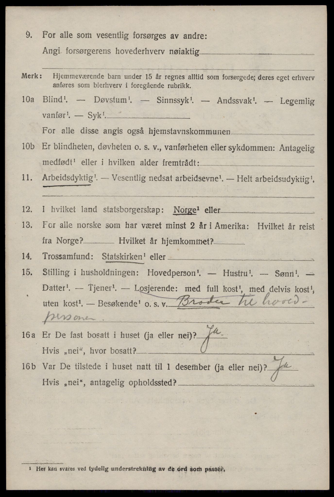 SAKO, 1920 census for Kviteseid, 1920, p. 6682