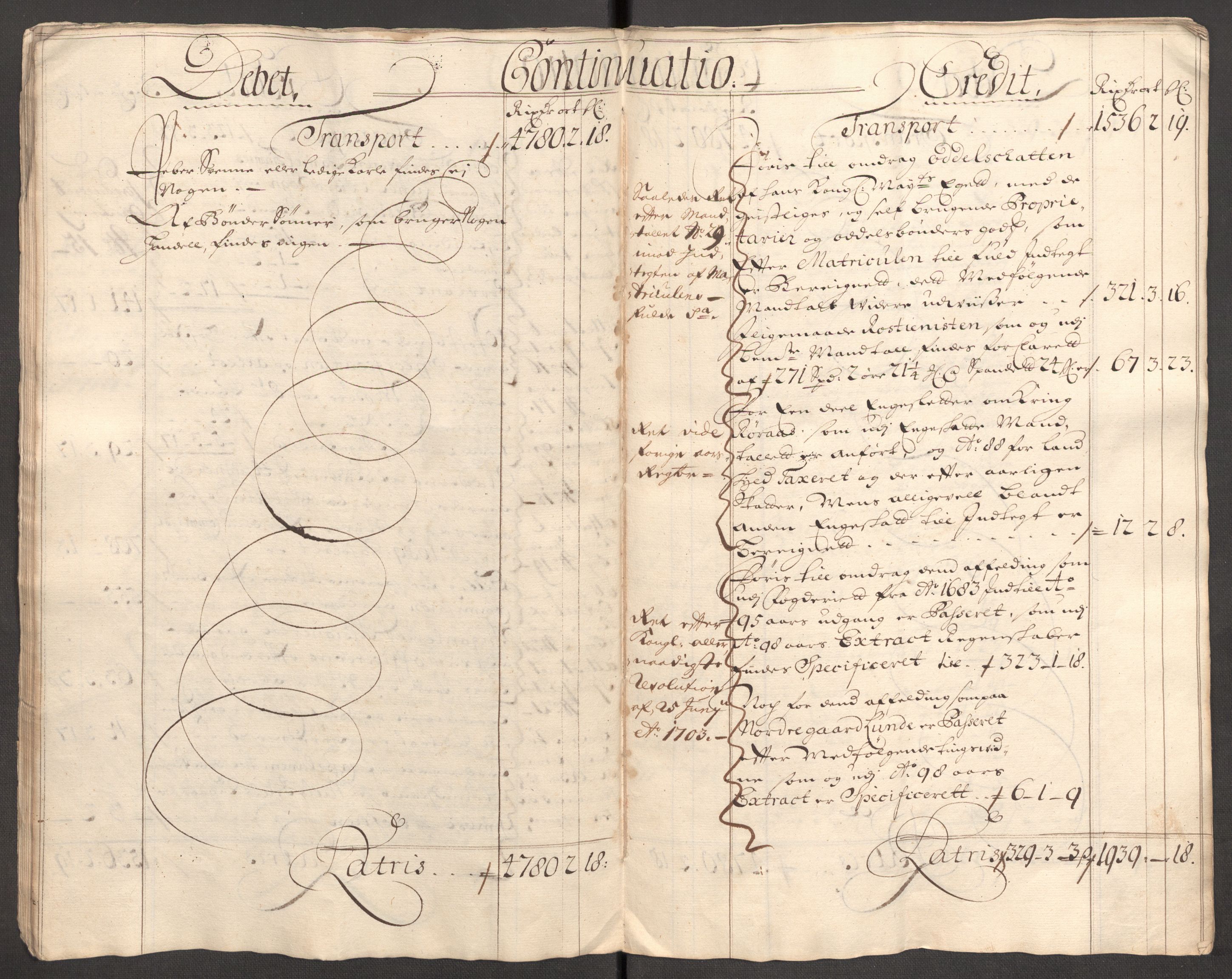 Rentekammeret inntil 1814, Reviderte regnskaper, Fogderegnskap, AV/RA-EA-4092/R60/L3951: Fogderegnskap Orkdal og Gauldal, 1701, p. 14