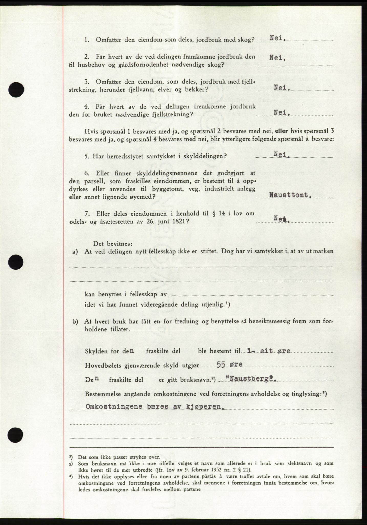 Søre Sunnmøre sorenskriveri, AV/SAT-A-4122/1/2/2C/L0083: Mortgage book no. 9A, 1948-1949, Diary no: : 1609/1948