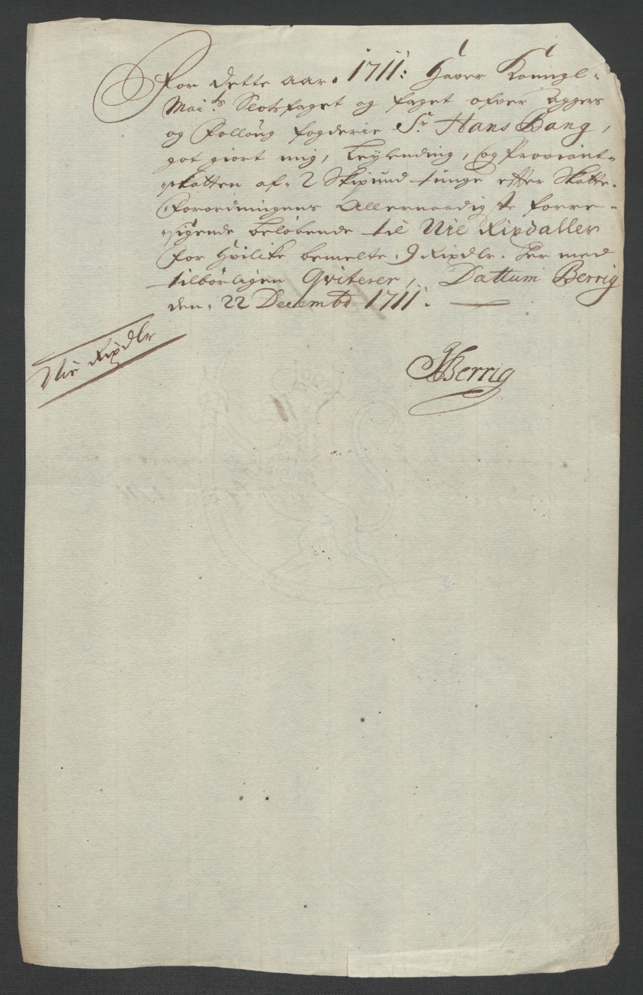 Rentekammeret inntil 1814, Reviderte regnskaper, Fogderegnskap, AV/RA-EA-4092/R10/L0448: Fogderegnskap Aker og Follo, 1710-1711, p. 331