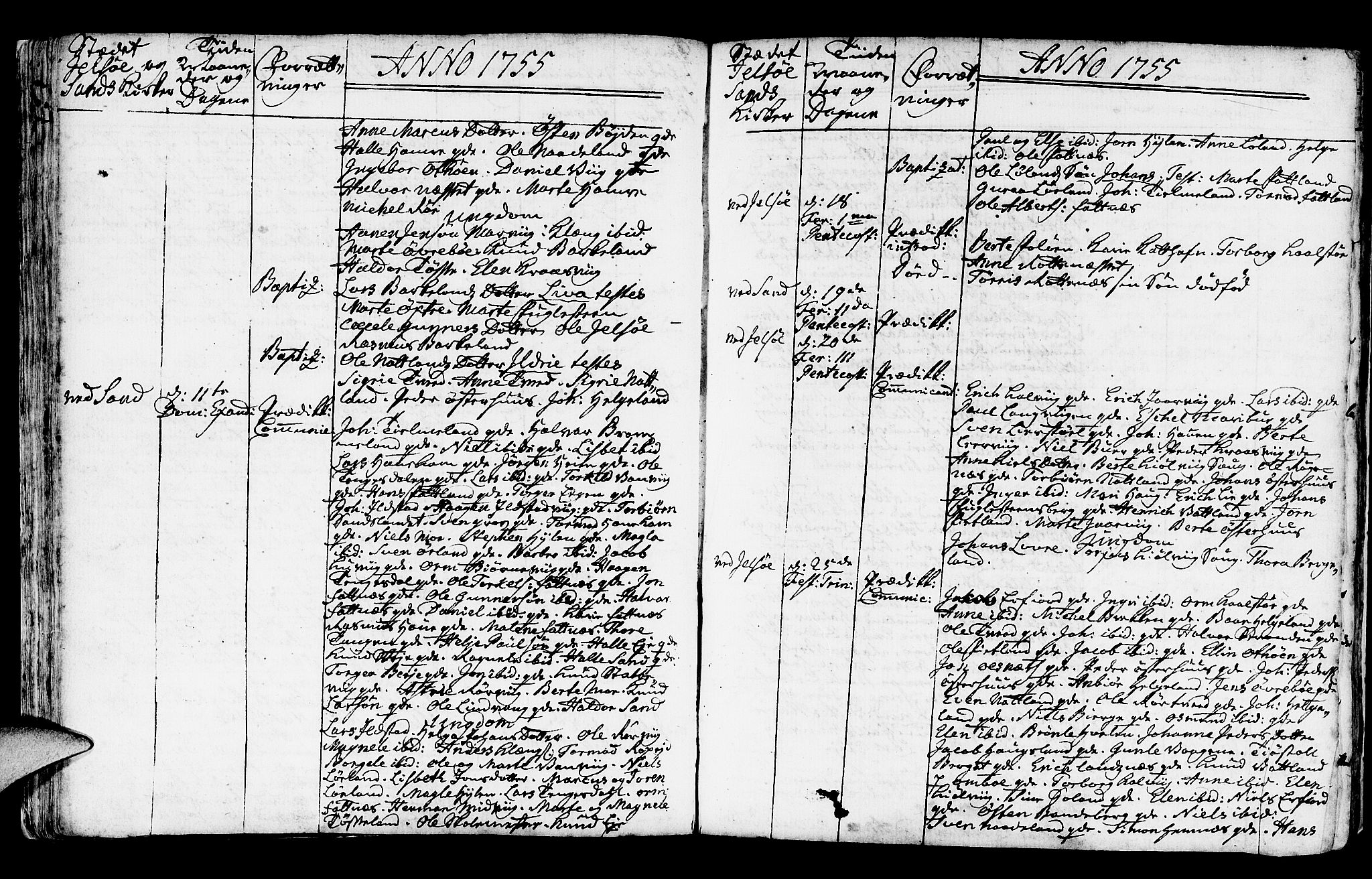 Jelsa sokneprestkontor, AV/SAST-A-101842/01/IV: Parish register (official) no. A 2, 1753-1767