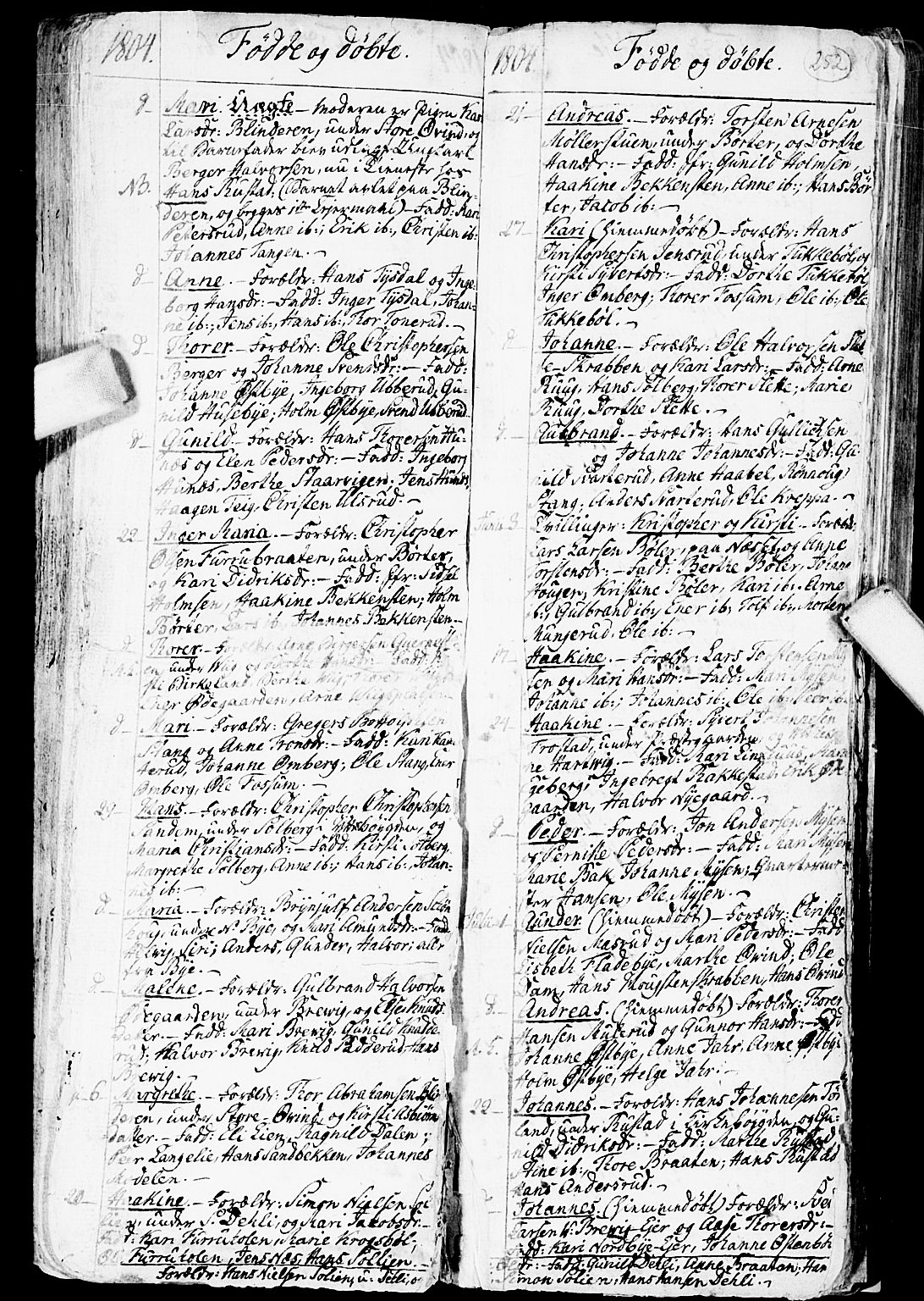 Enebakk prestekontor Kirkebøker, AV/SAO-A-10171c/F/Fa/L0002: Parish register (official) no. I 2, 1755-1806, p. 251-252