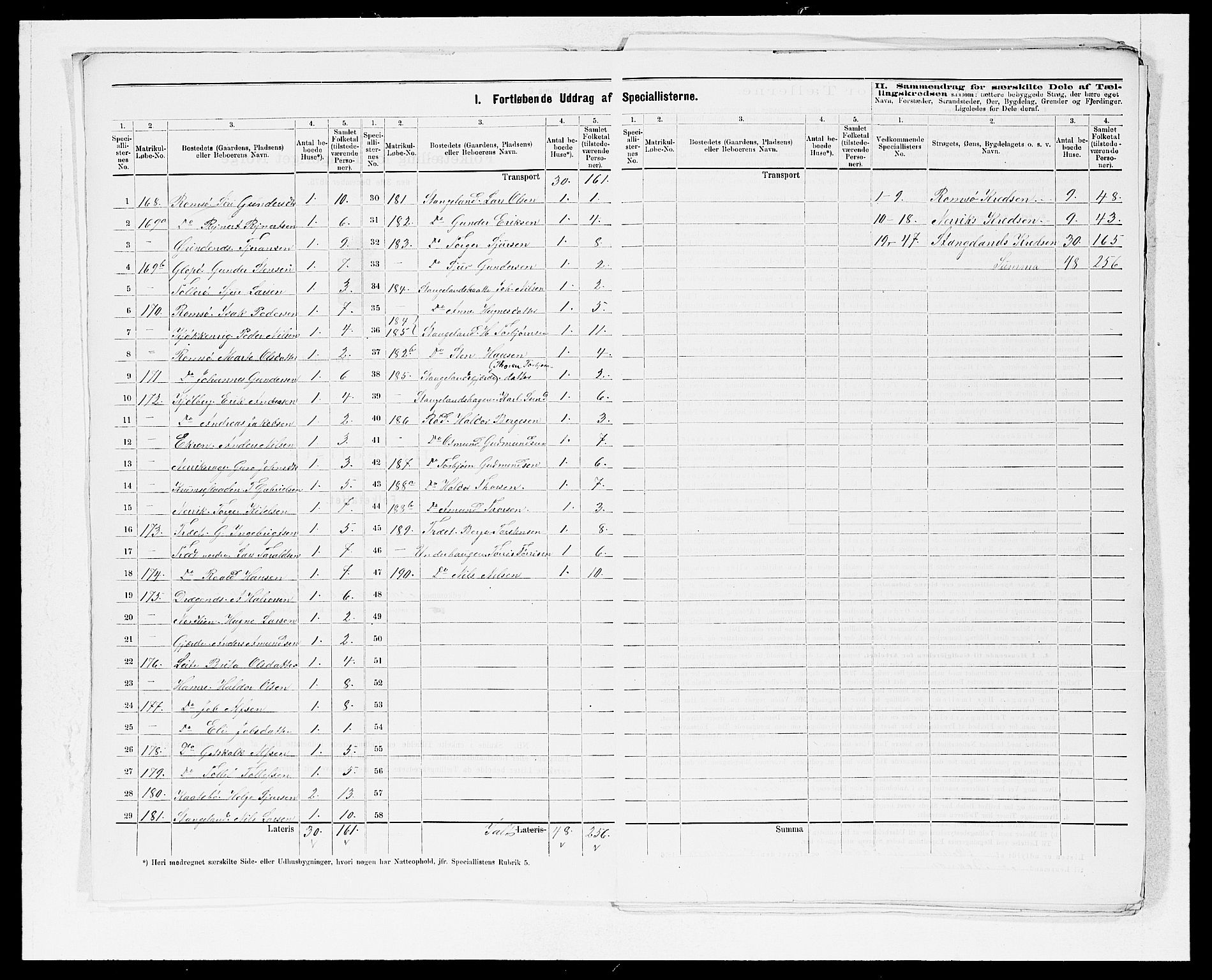 SAB, 1875 census for 1213P Fjelberg, 1875, p. 3