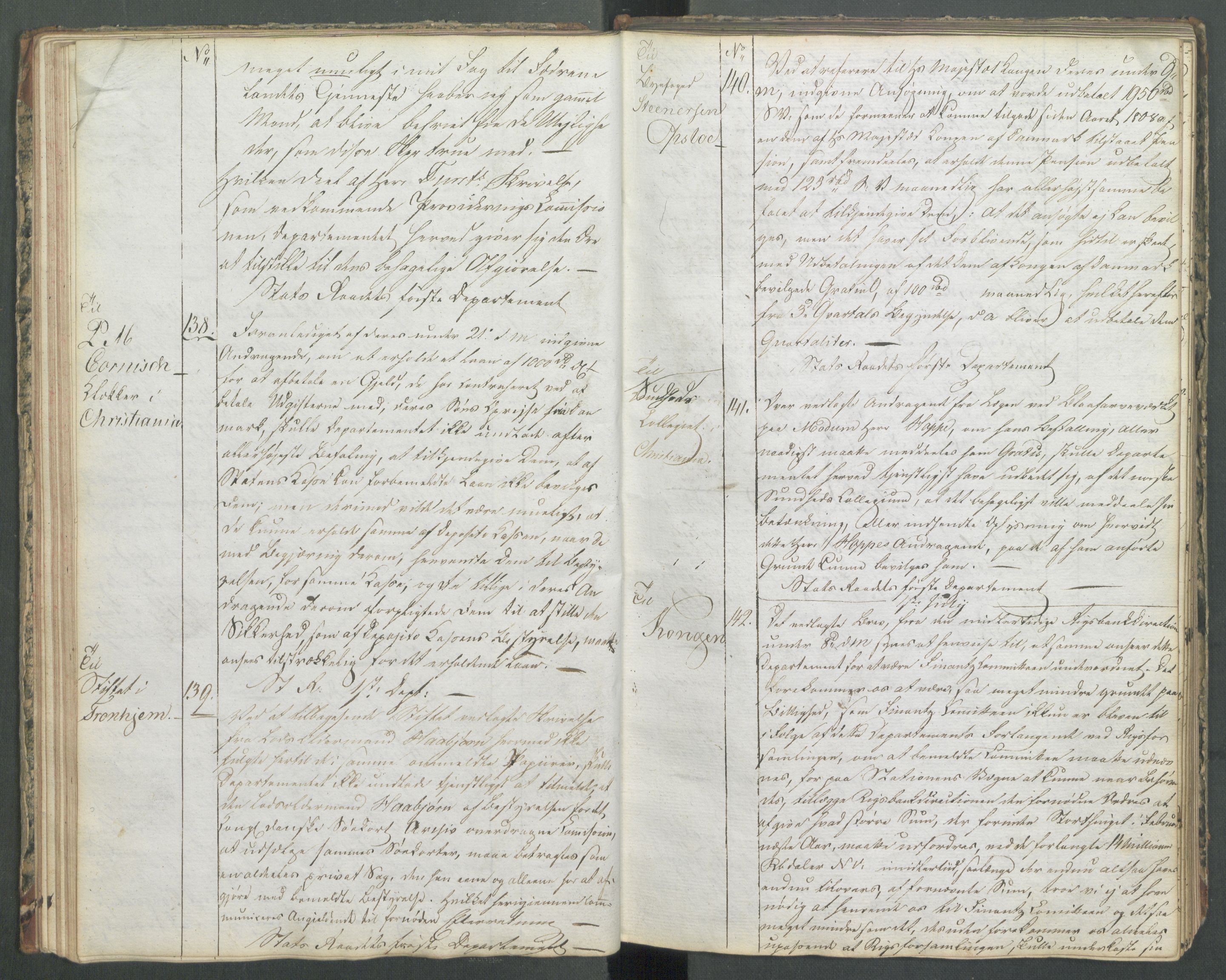 Departementene i 1814, RA/S-3899/Fa/L0004: 1. byrå - Kopibok B 1-370, 1814, p. 37