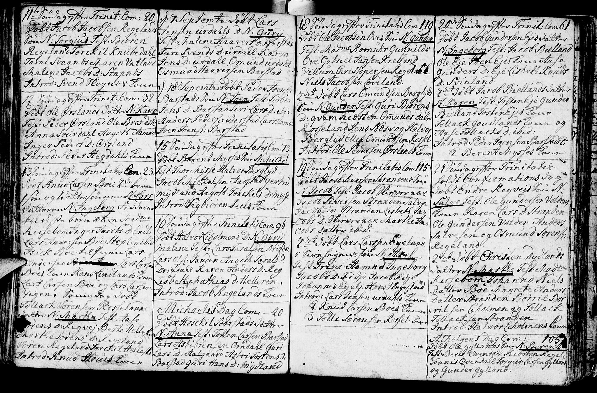 Sokndal sokneprestkontor, AV/SAST-A-101808: Parish register (official) no. A 3, 1740-1806