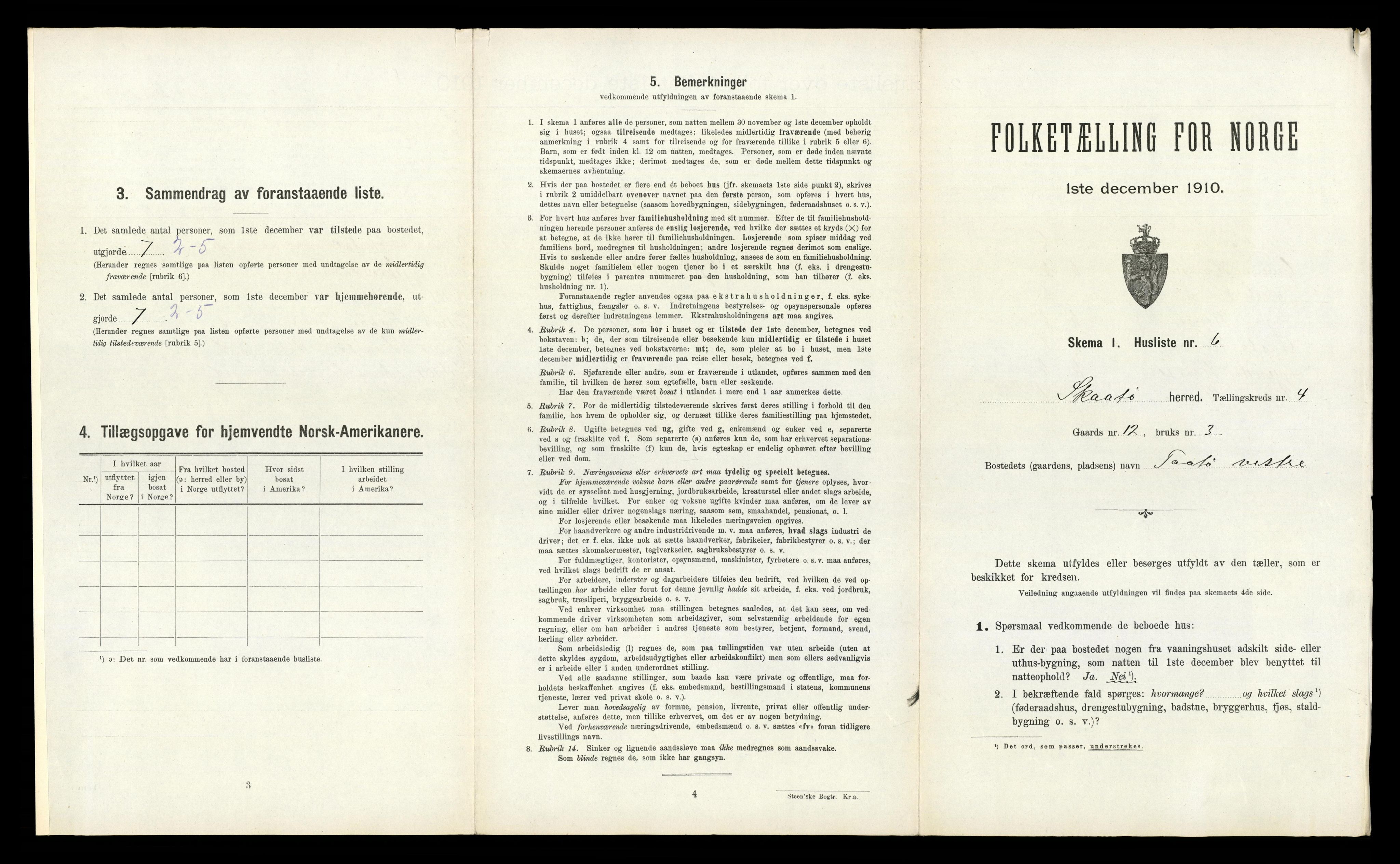 RA, 1910 census for Skåtøy, 1910, p. 345