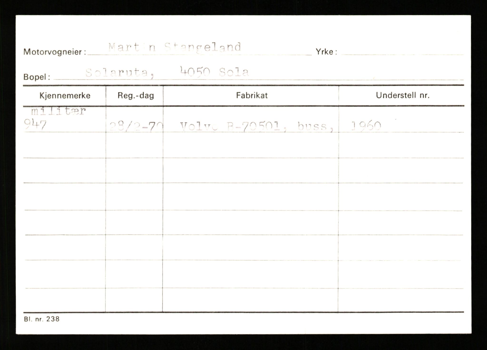 Stavanger trafikkstasjon, AV/SAST-A-101942/0/G/L0001: Registreringsnummer: 0 - 5782, 1930-1971, p. 589