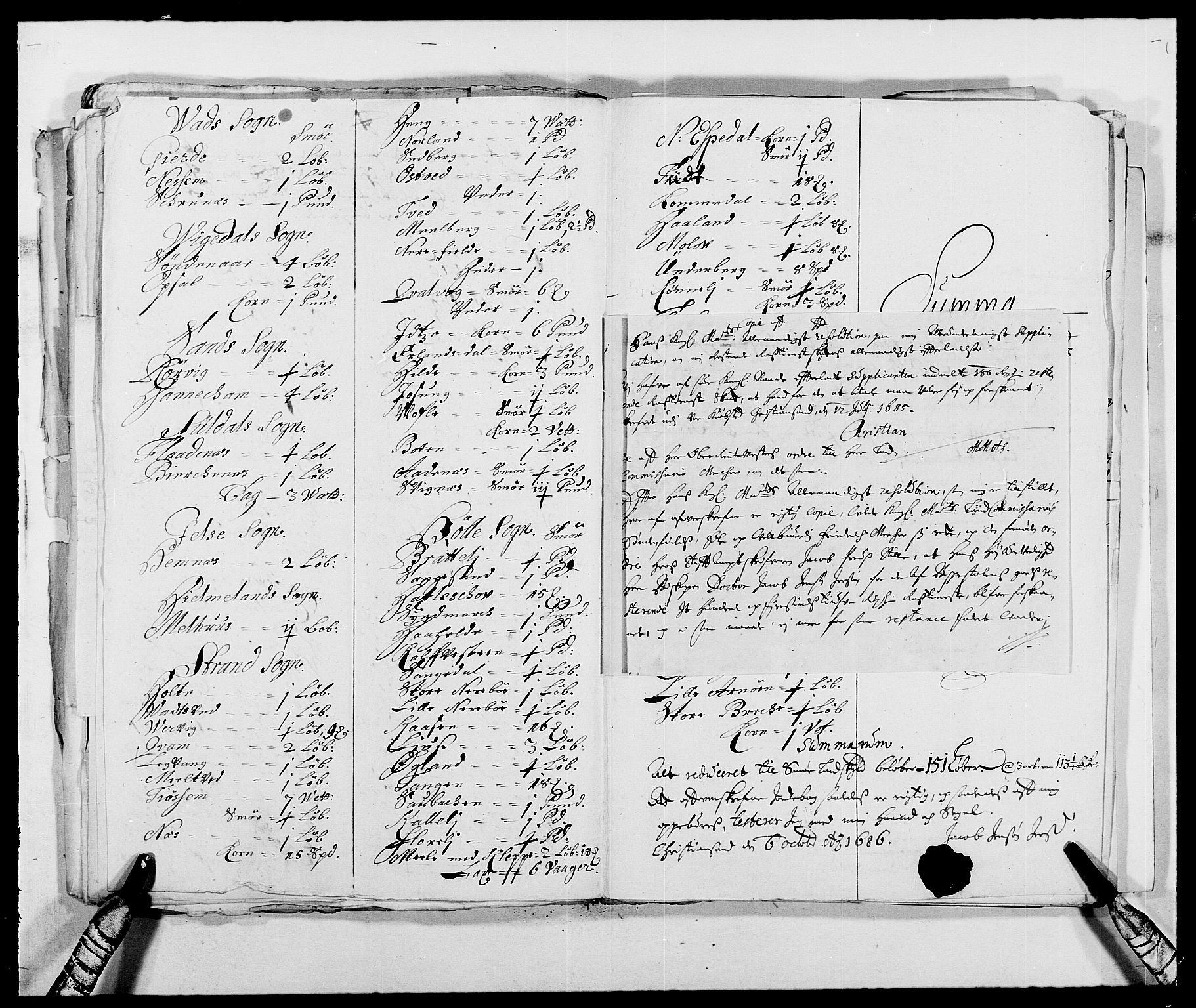 Rentekammeret inntil 1814, Reviderte regnskaper, Fogderegnskap, AV/RA-EA-4092/R47/L2854: Fogderegnskap Ryfylke, 1684, p. 311