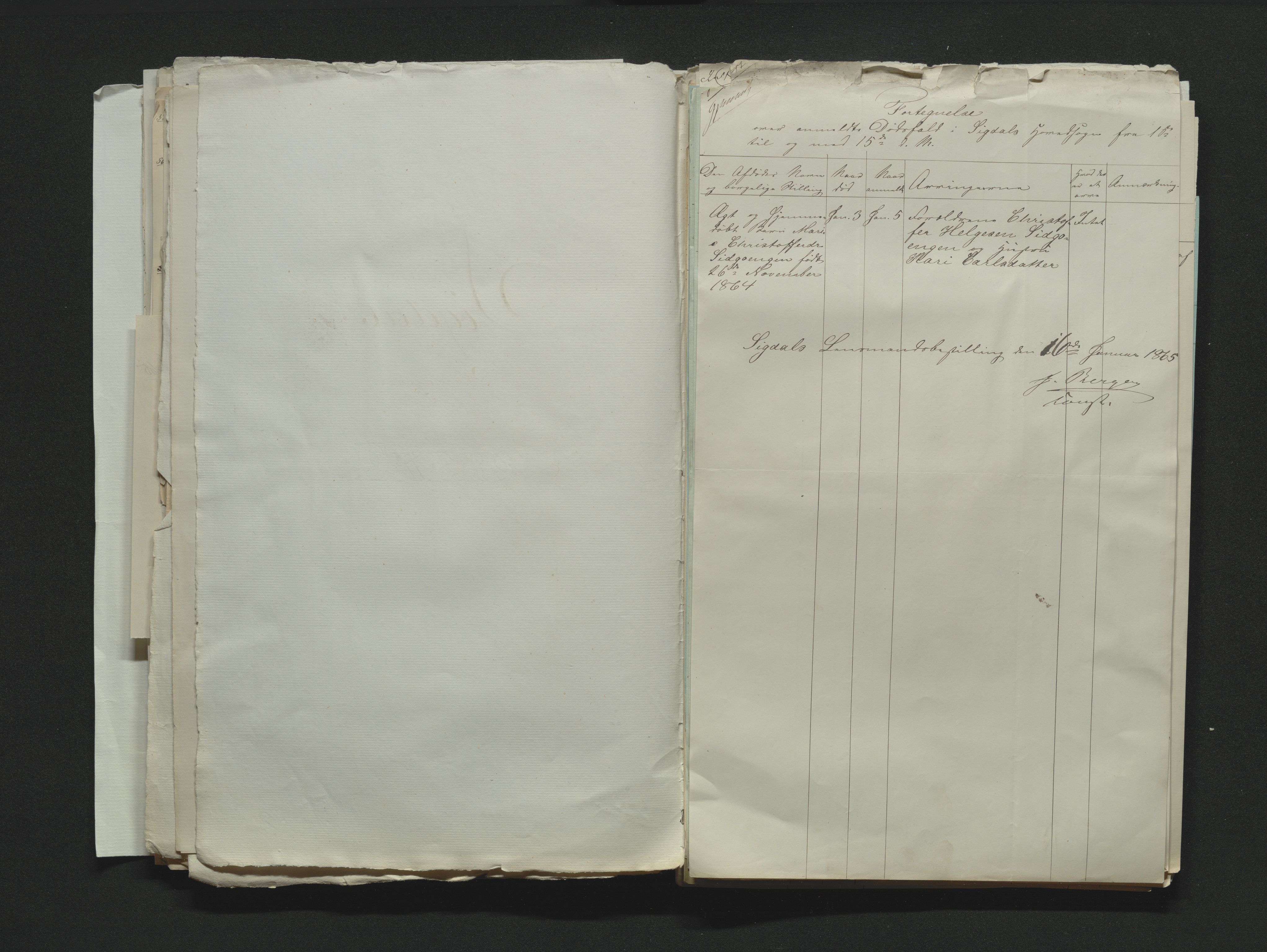 Eiker, Modum og Sigdal sorenskriveri, AV/SAKO-A-123/H/Ha/Hab/L0011: Dødsfallsmeldinger, 1862-1865, p. 605