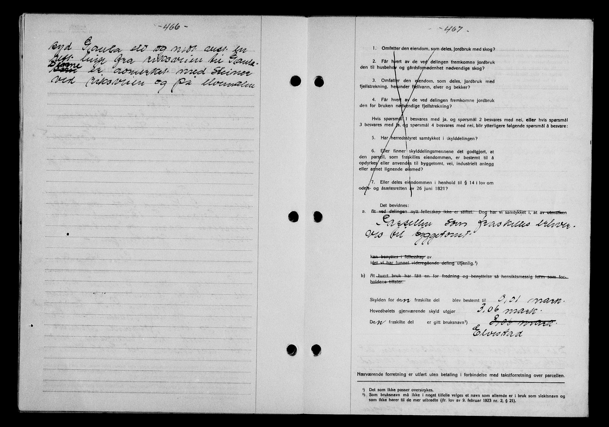 Gauldal sorenskriveri, SAT/A-0014/1/2/2C/L0048: Mortgage book no. 51-52, 1937-1938, p. 466, Diary no: : 397/1938