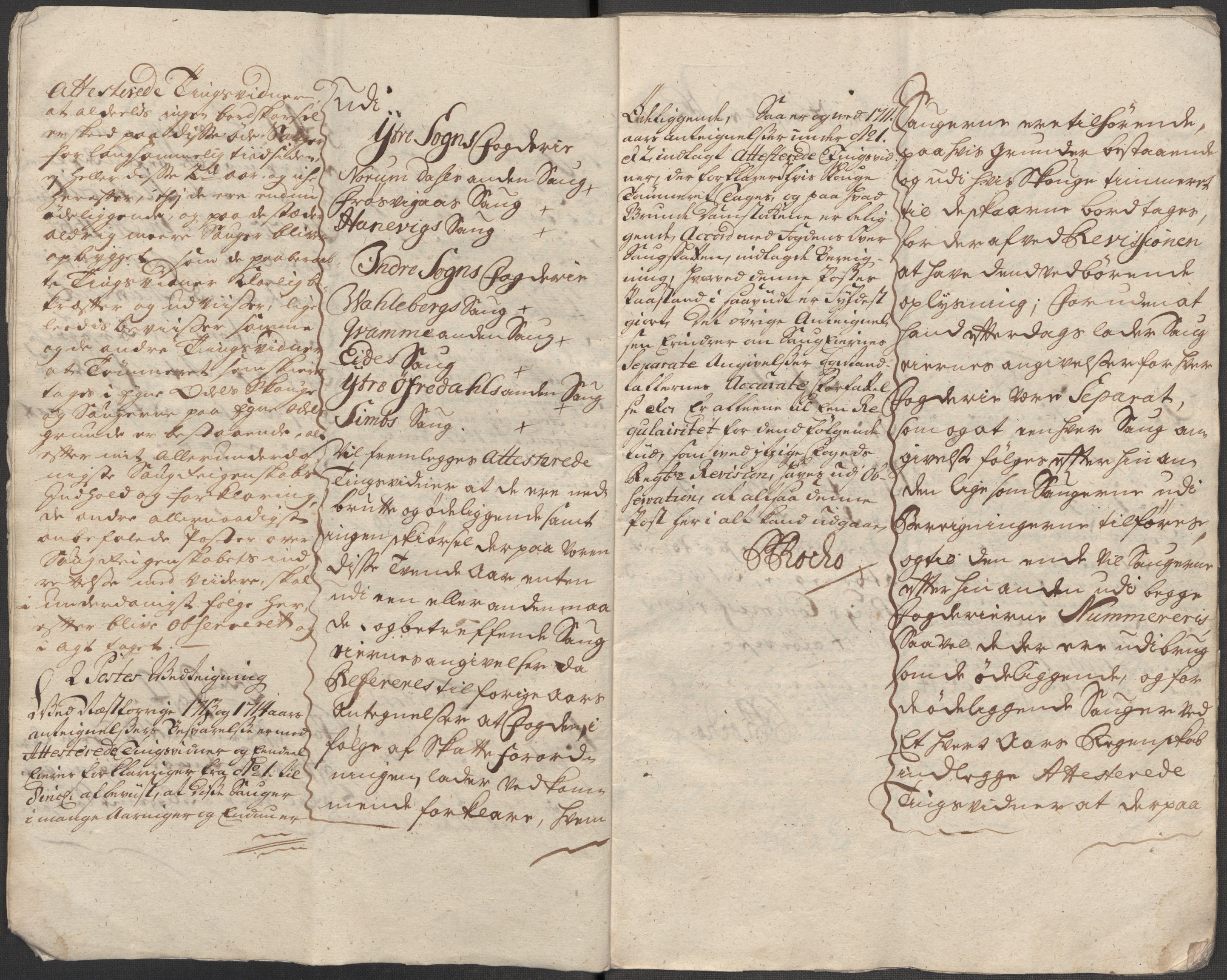 Rentekammeret inntil 1814, Reviderte regnskaper, Fogderegnskap, AV/RA-EA-4092/R52/L3320: Fogderegnskap Sogn, 1715-1716, p. 596