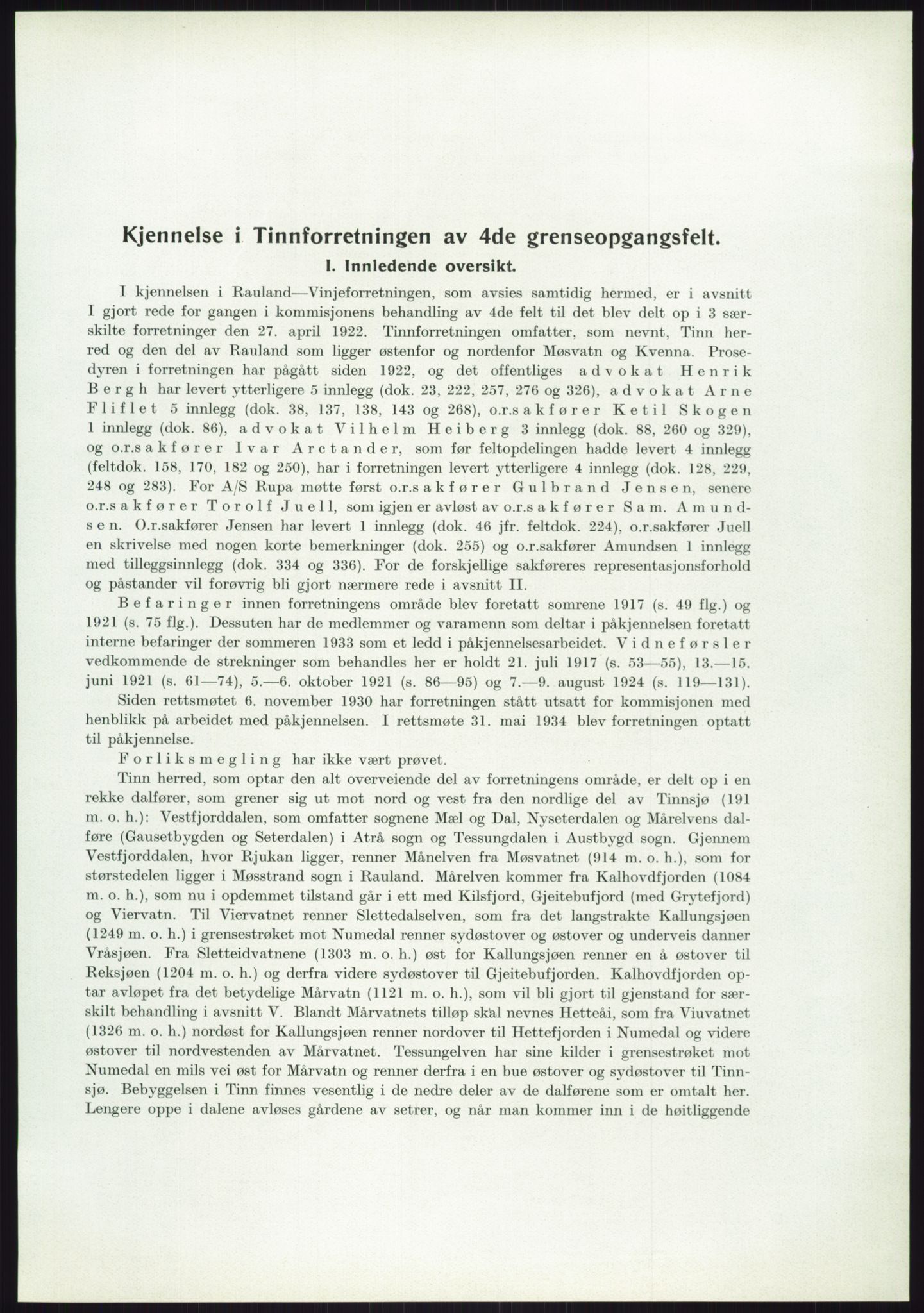 Høyfjellskommisjonen, AV/RA-S-1546/X/Xa/L0001: Nr. 1-33, 1909-1953, p. 1871