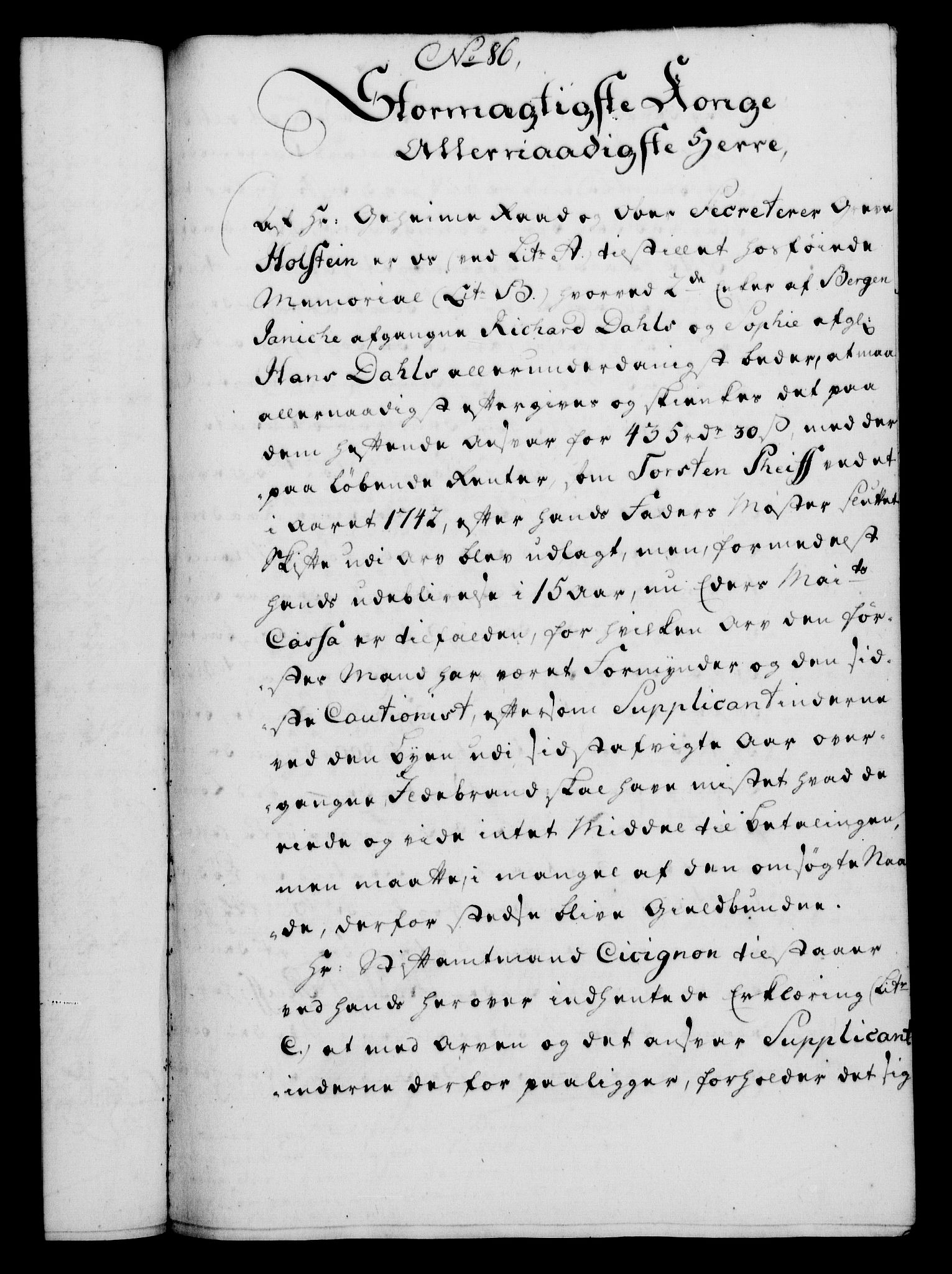 Rentekammeret, Kammerkanselliet, RA/EA-3111/G/Gf/Gfa/L0039: Norsk relasjons- og resolusjonsprotokoll (merket RK 52.39), 1757, p. 518