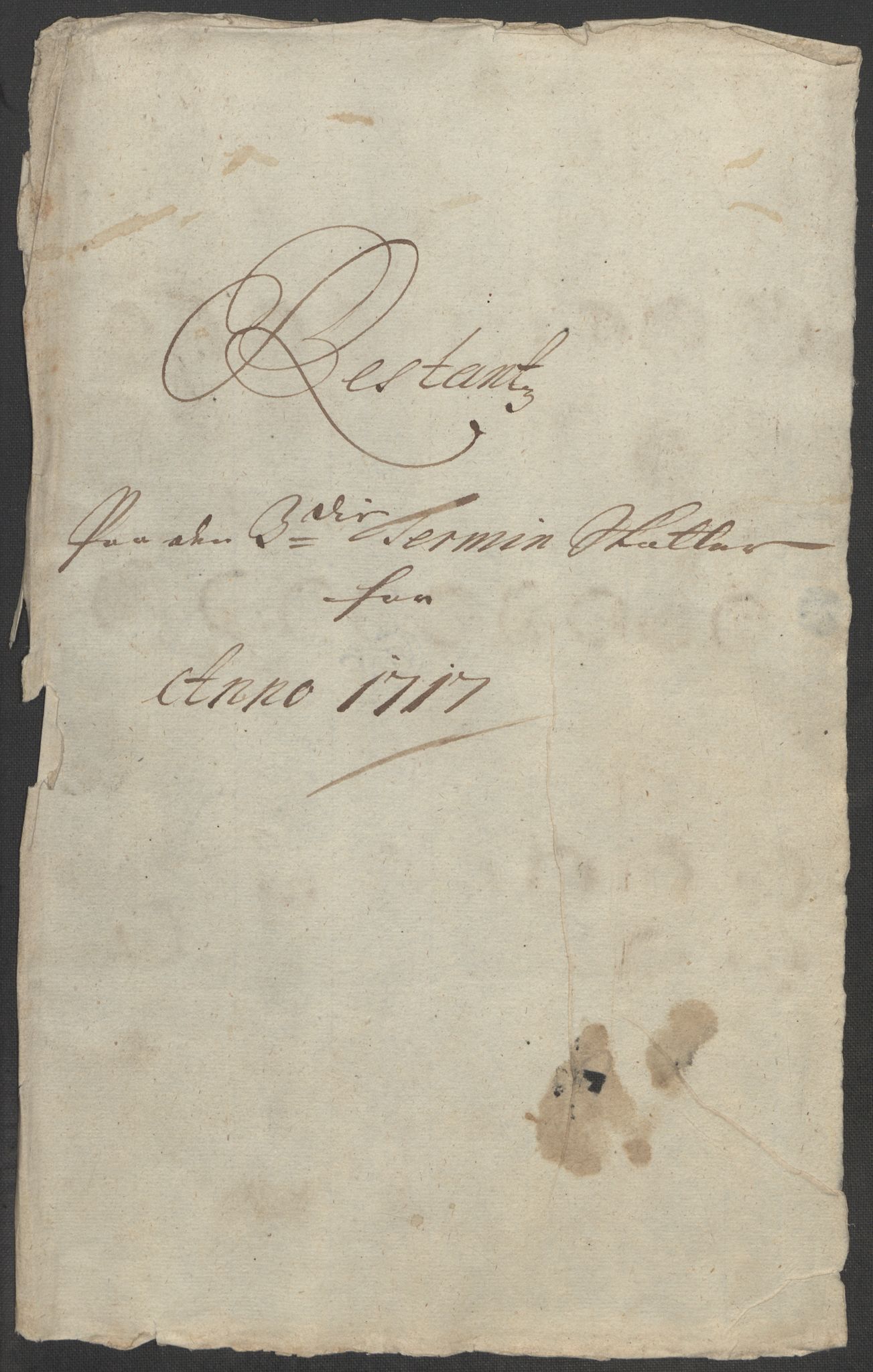 Rentekammeret inntil 1814, Reviderte regnskaper, Fogderegnskap, AV/RA-EA-4092/R18/L1318: Fogderegnskap Hadeland, Toten og Valdres, 1717, p. 205