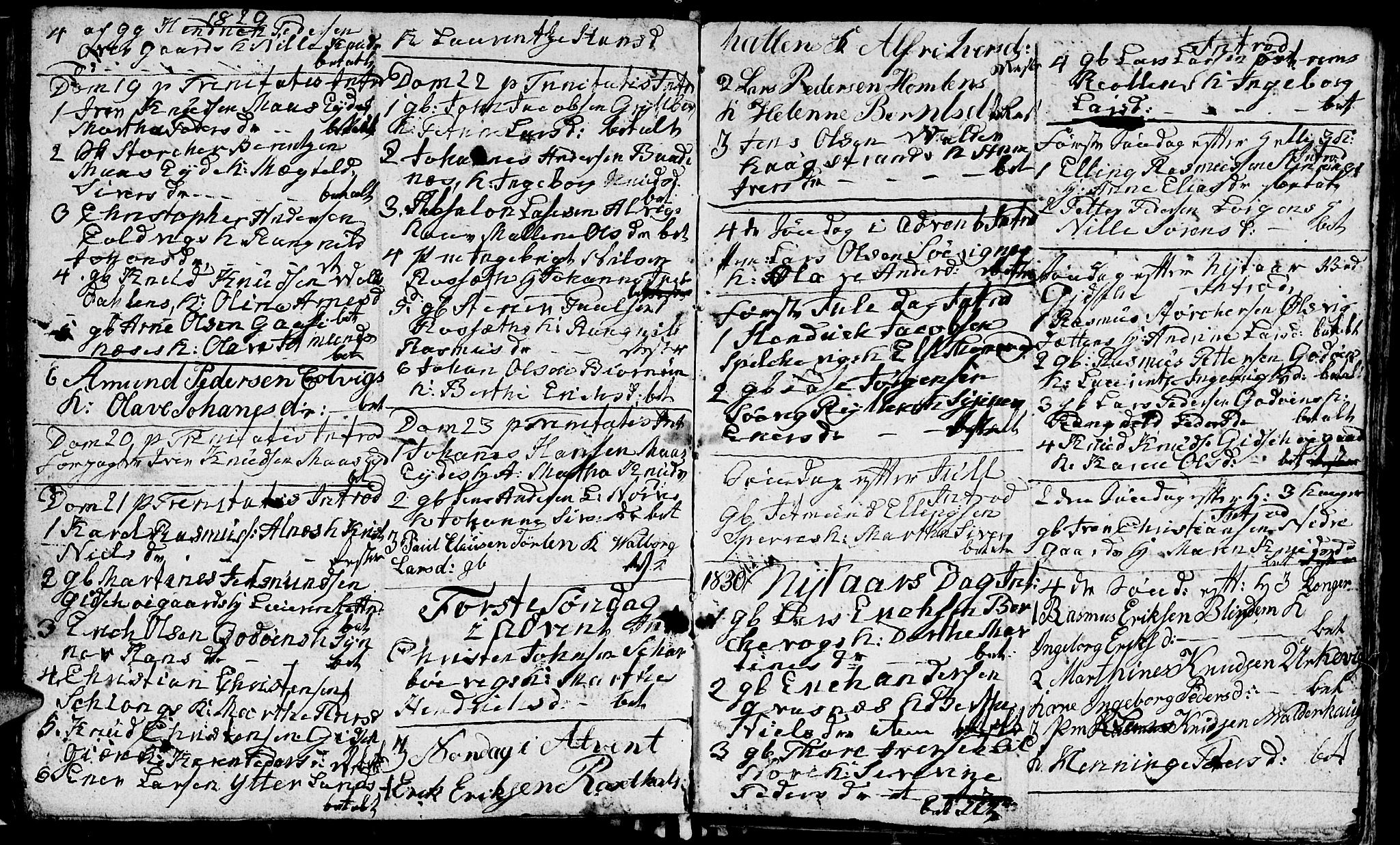 Ministerialprotokoller, klokkerbøker og fødselsregistre - Møre og Romsdal, AV/SAT-A-1454/528/L0424: Parish register (copy) no. 528C05, 1826-1847, p. 70