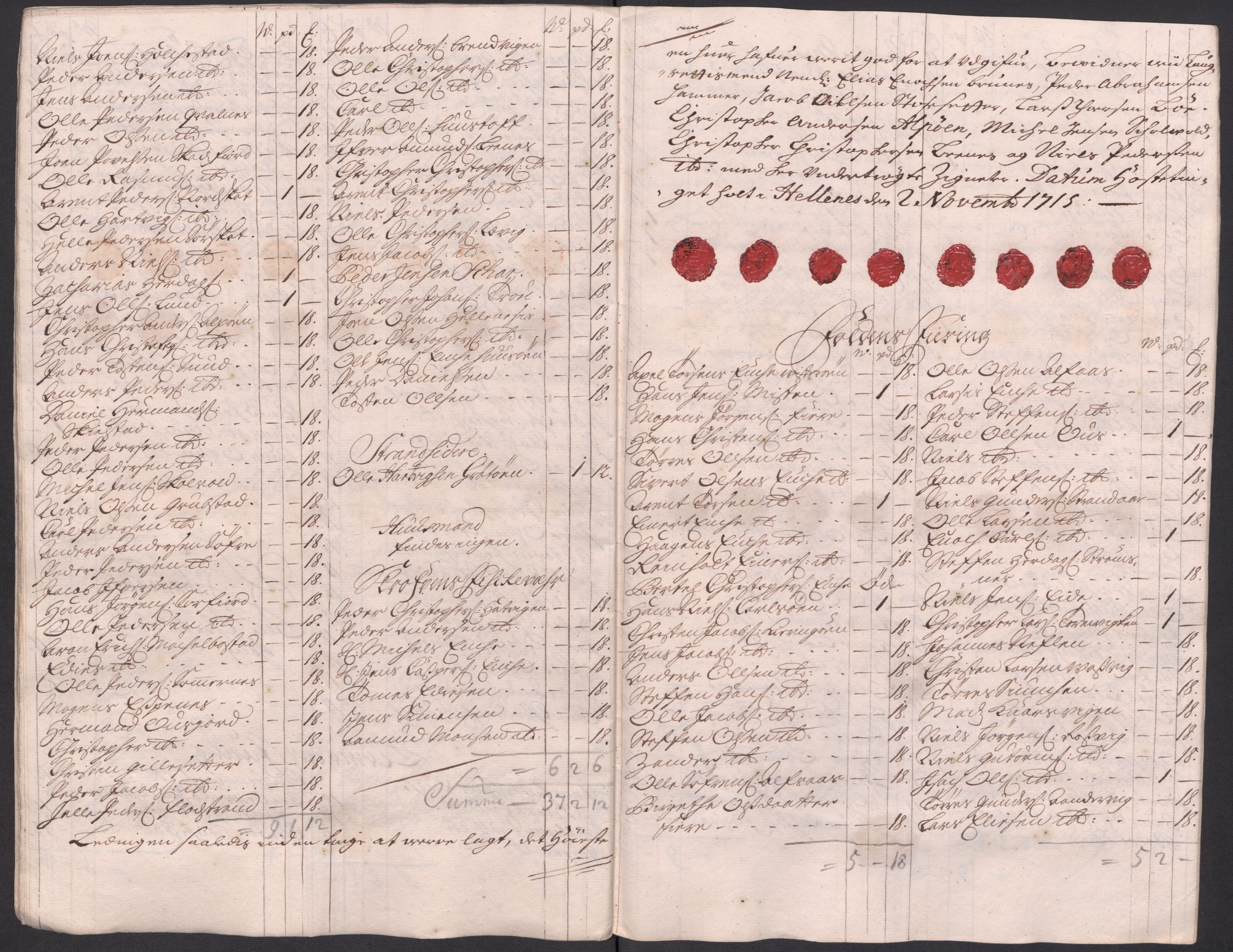 Rentekammeret inntil 1814, Reviderte regnskaper, Fogderegnskap, AV/RA-EA-4092/R66/L4585: Fogderegnskap Salten, 1715, p. 220