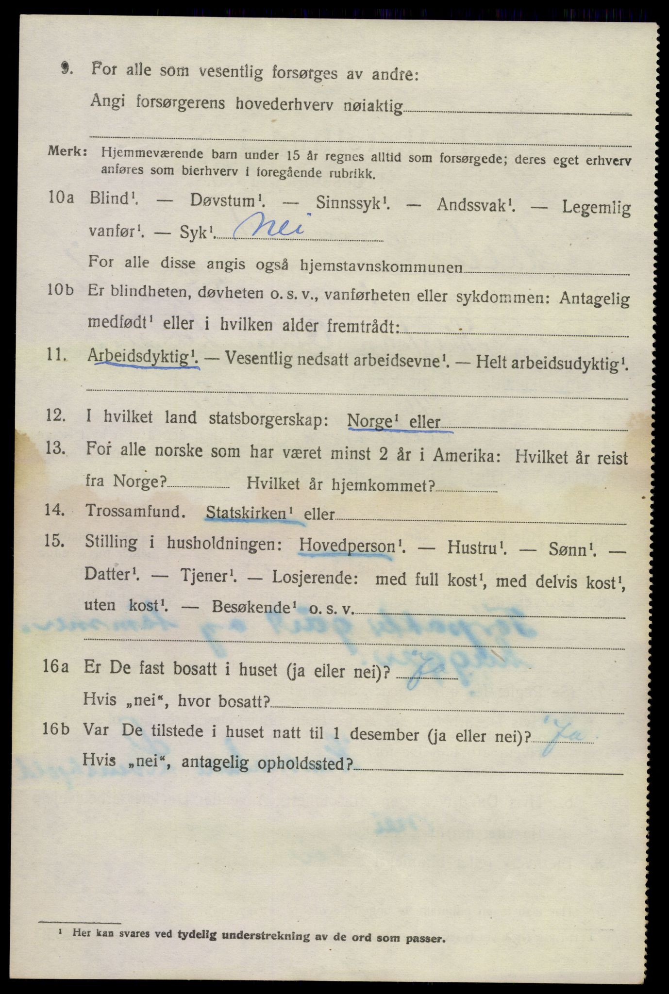 SAKO, 1920 census for Holla, 1920, p. 4912