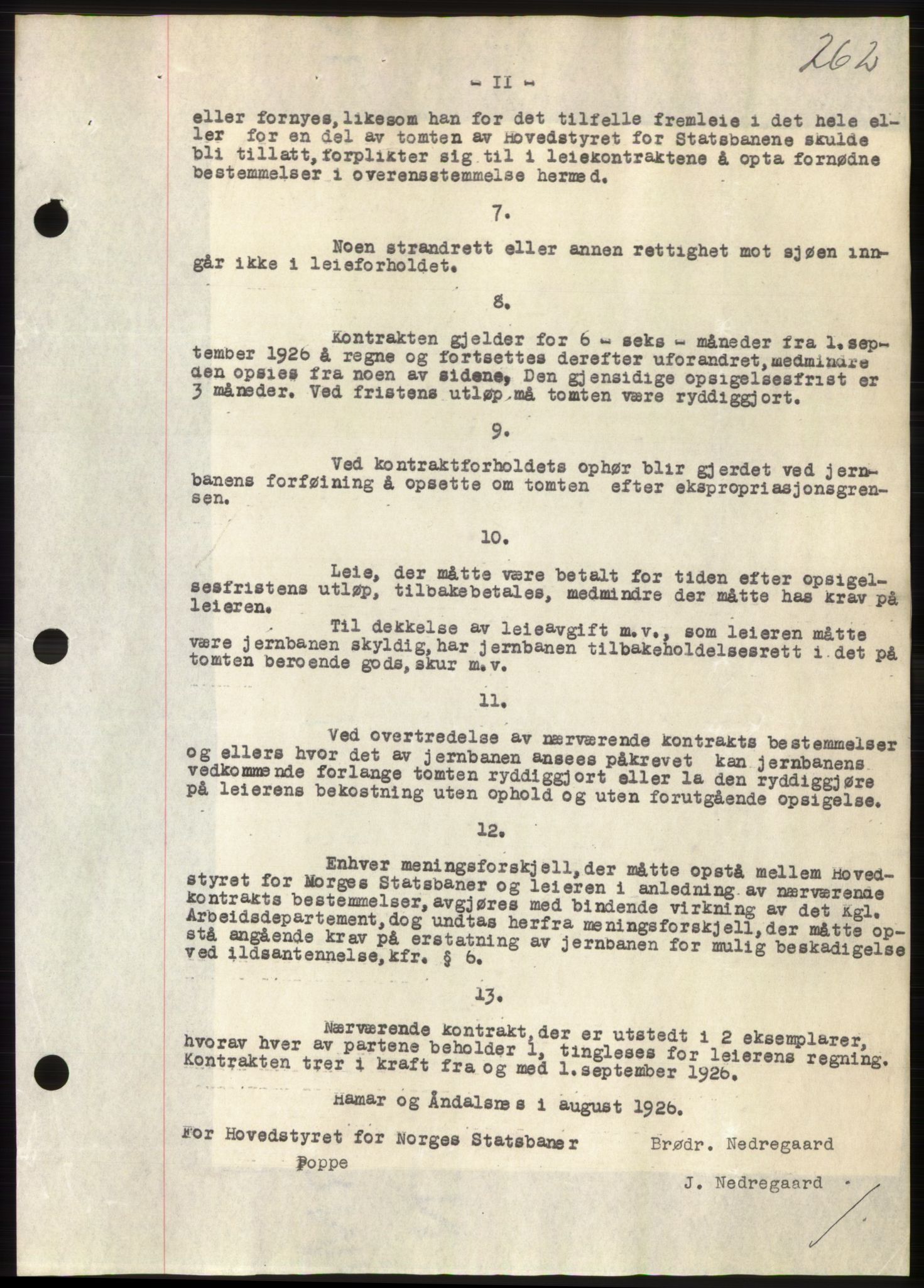 Romsdal sorenskriveri, AV/SAT-A-4149/1/2/2C/L0051: Mortgage book no. 45, 1926-1927, Deed date: 01.11.1926