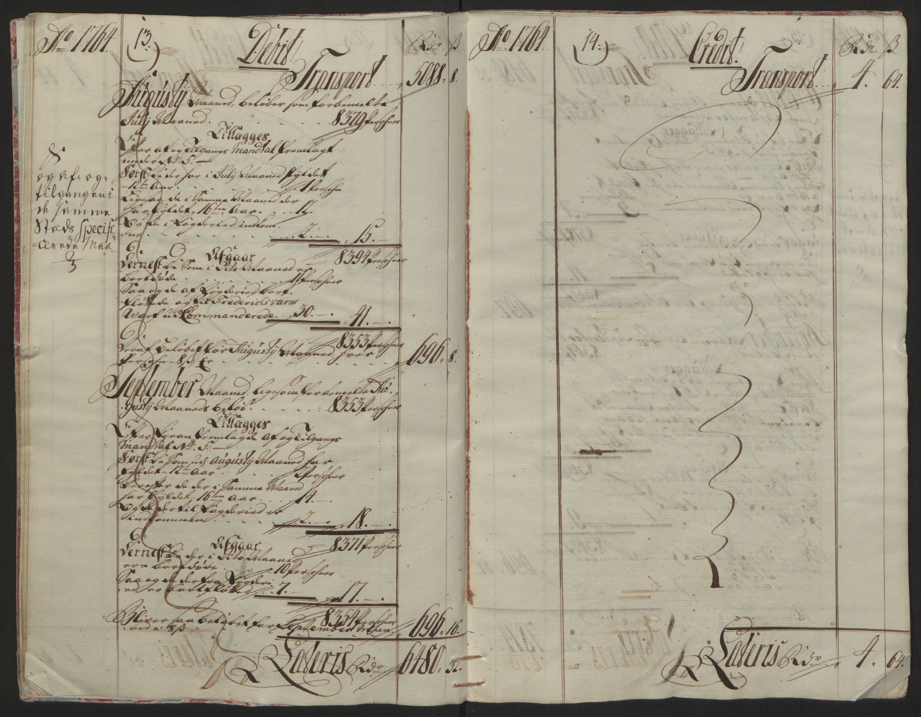 Rentekammeret inntil 1814, Reviderte regnskaper, Fogderegnskap, RA/EA-4092/R66/L4670: Ekstraskatten Salten, 1762-1764, p. 173