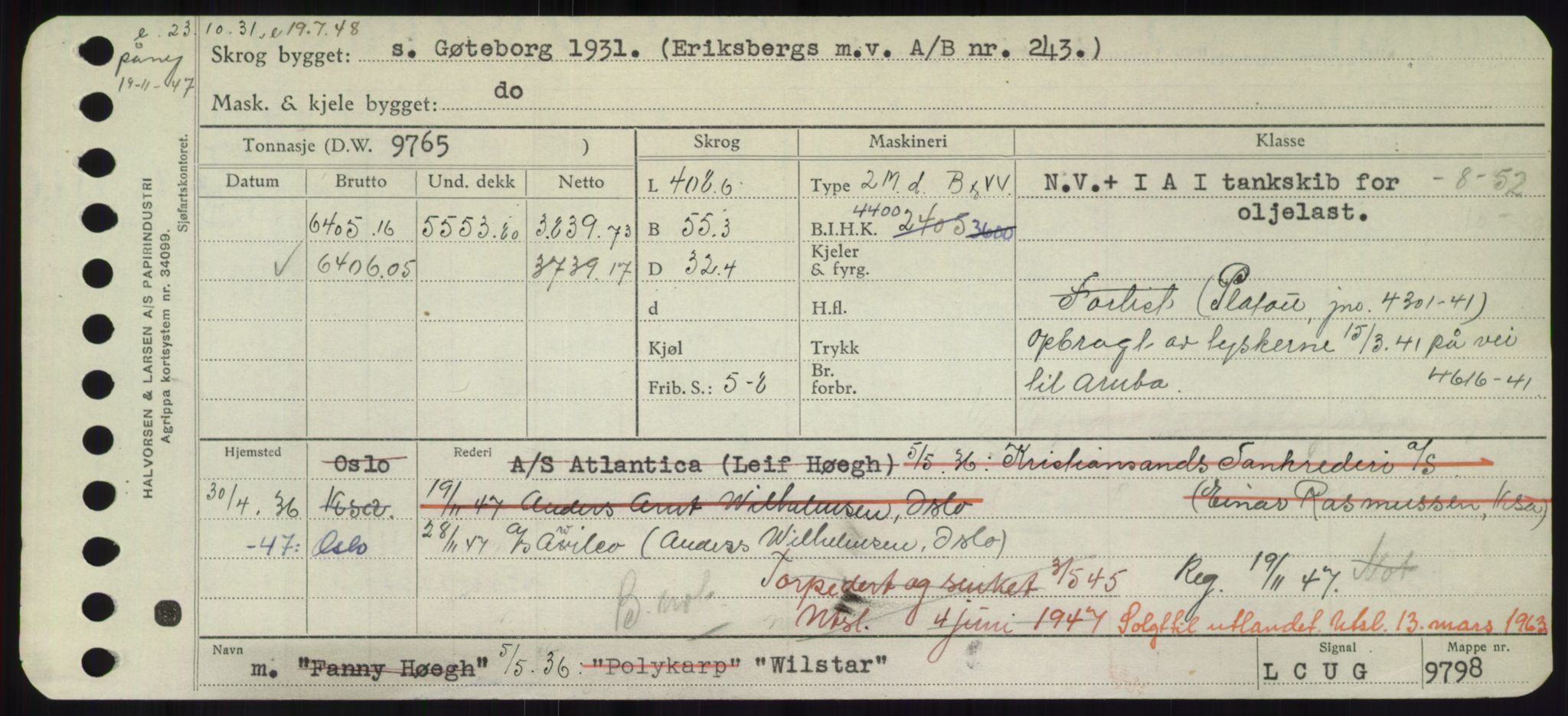 Sjøfartsdirektoratet med forløpere, Skipsmålingen, RA/S-1627/H/Hd/L0041: Fartøy, Vi-Ås, p. 381