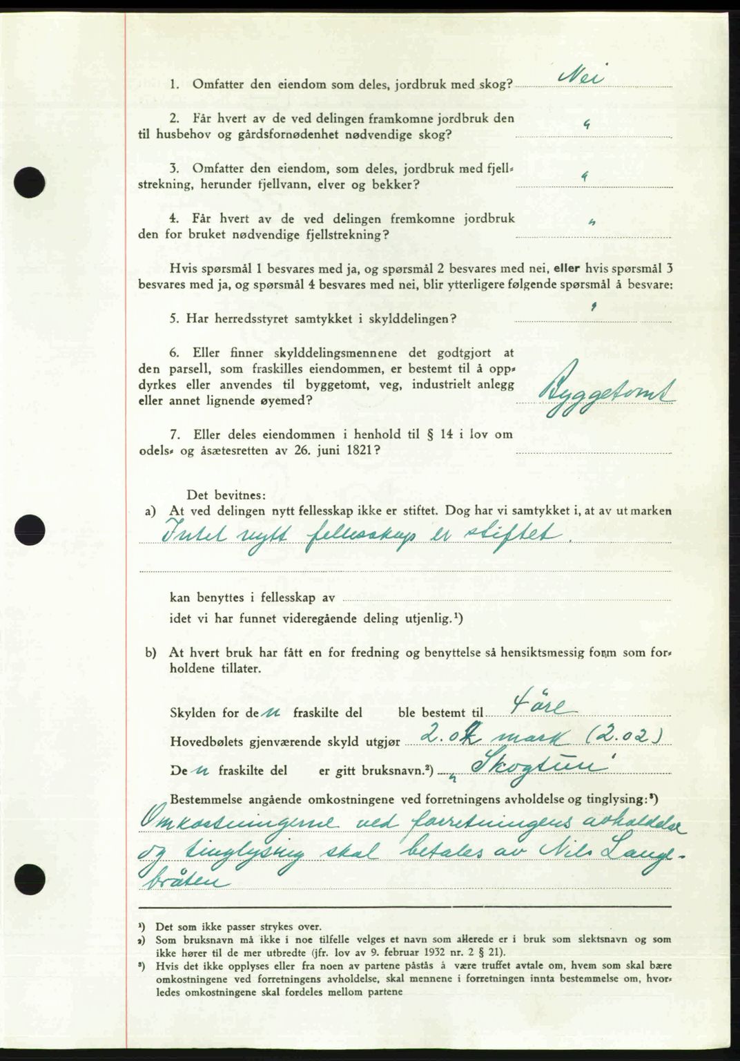 Idd og Marker sorenskriveri, AV/SAO-A-10283/G/Gb/Gbb/L0012: Mortgage book no. A12, 1949-1949, Diary no: : 628/1949