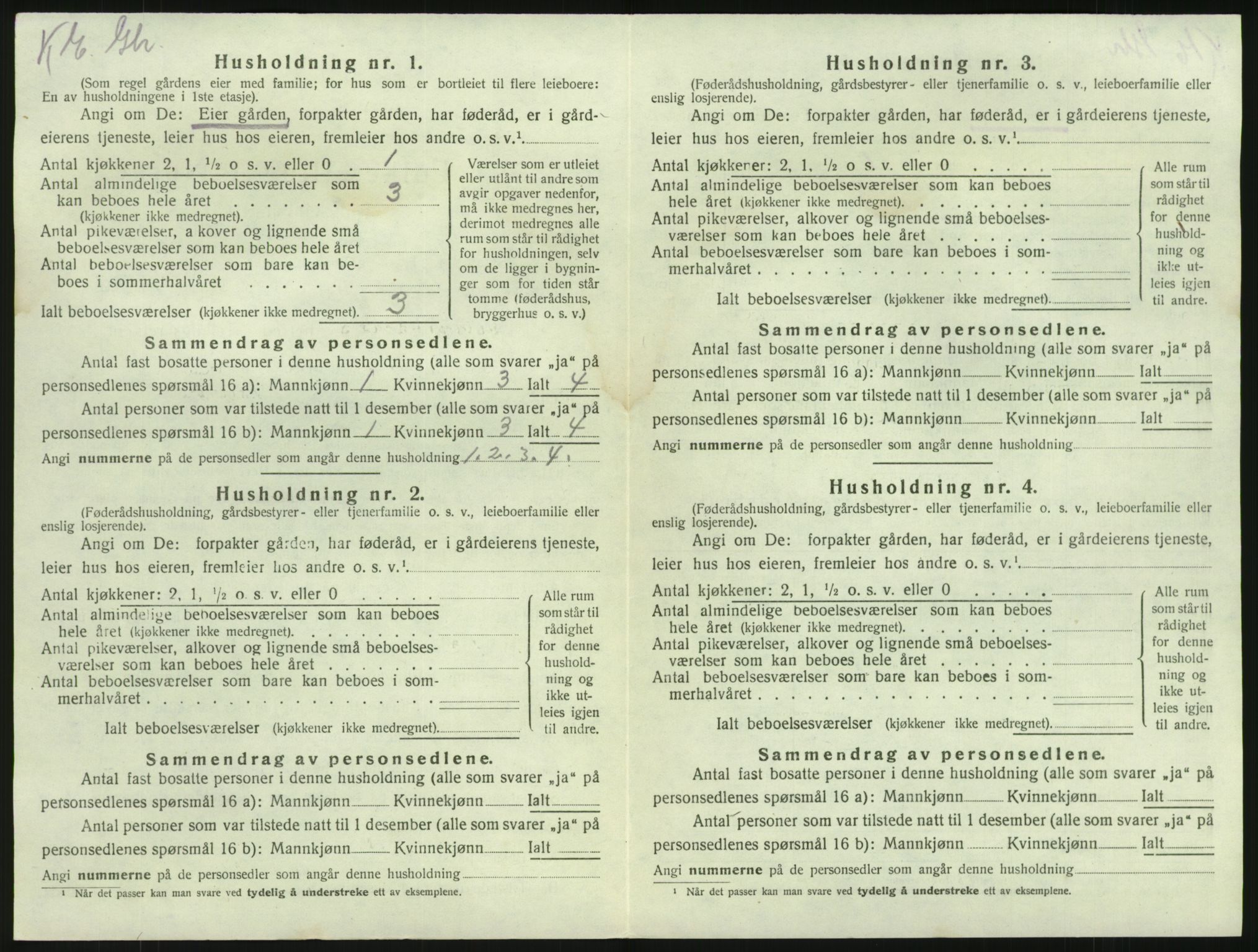 SAKO, 1920 census for Brunlanes, 1920, p. 932
