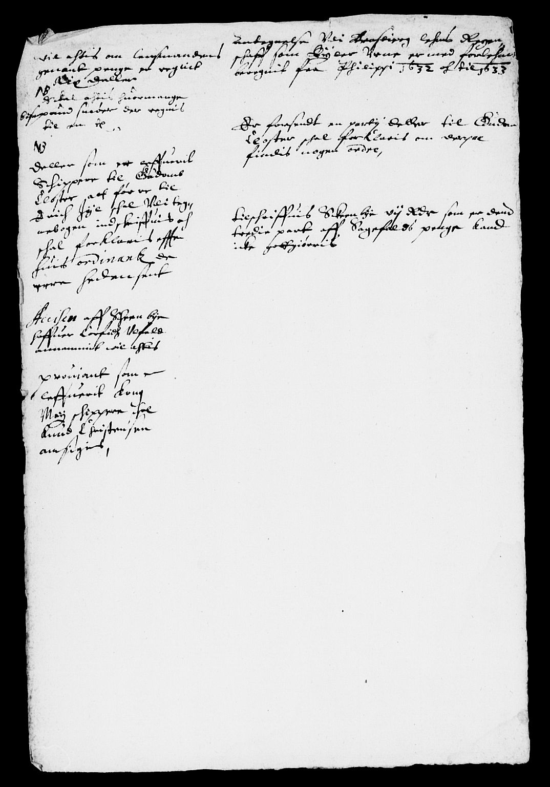 Rentekammeret inntil 1814, Reviderte regnskaper, Lensregnskaper, AV/RA-EA-5023/R/Rb/Rbp/L0016: Bratsberg len, 1632-1634