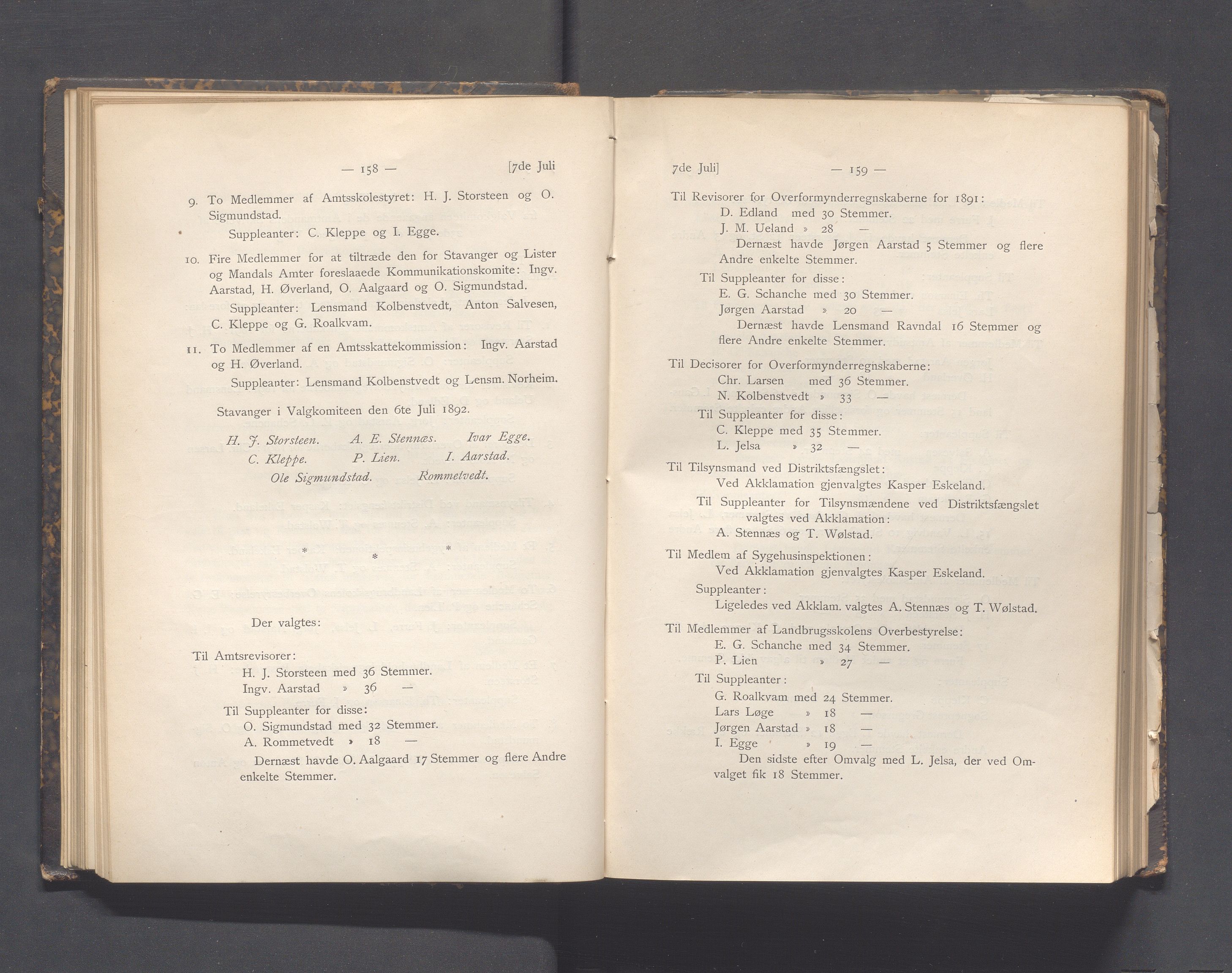 Rogaland fylkeskommune - Fylkesrådmannen , IKAR/A-900/A, 1892, p. 86