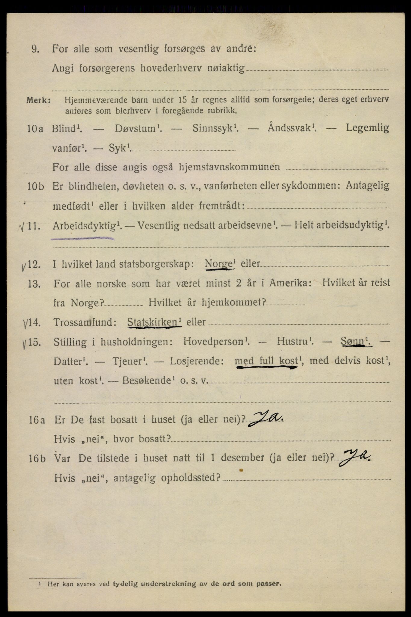 SAO, 1920 census for Kristiania, 1920, p. 304894