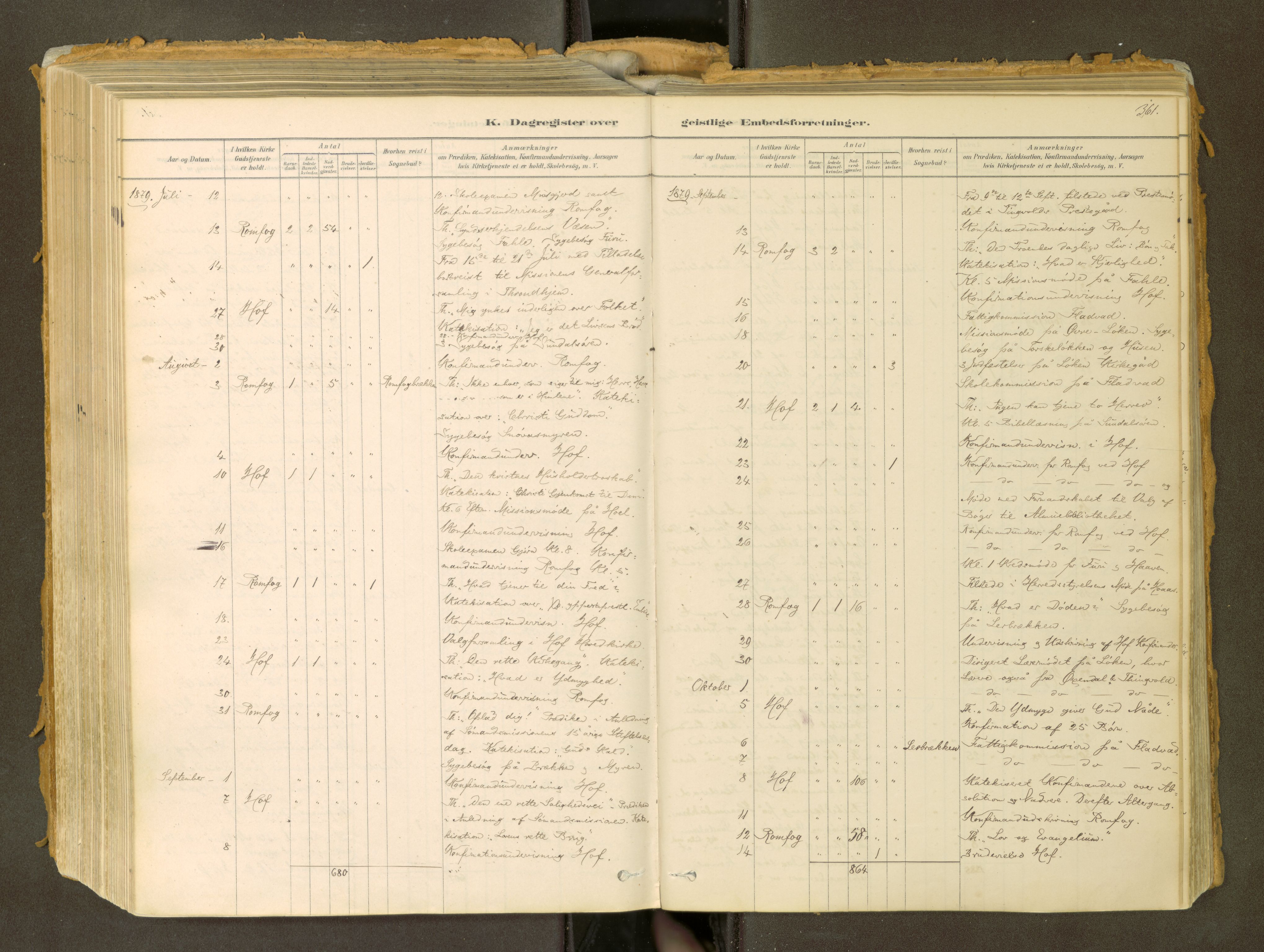 Sunndal sokneprestkontor, AV/SAT-A-1085/1/I/I1/I1a: Parish register (official) no. 2, 1877-1914, p. 361