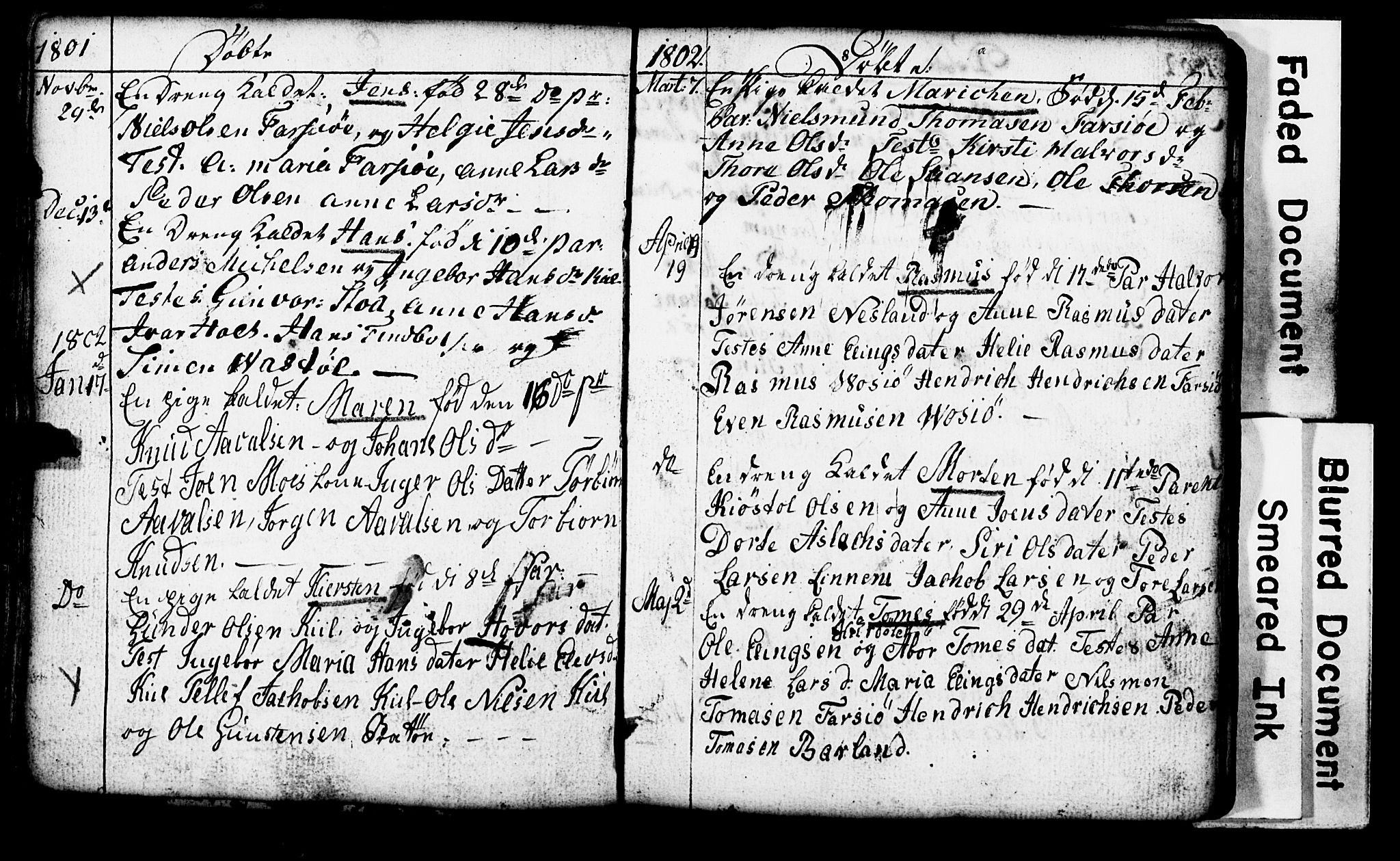 Sannidal kirkebøker, SAKO/A-296/G/Ga/L0001: Parish register (copy) no. 1, 1782-1816