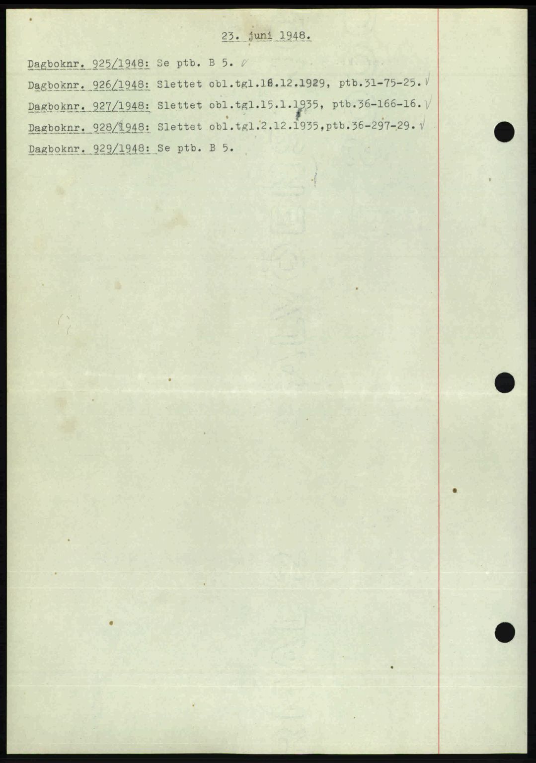 Nedenes sorenskriveri, AV/SAK-1221-0006/G/Gb/Gba/L0059: Mortgage book no. A11, 1948-1948, Diary no: : 925/1948