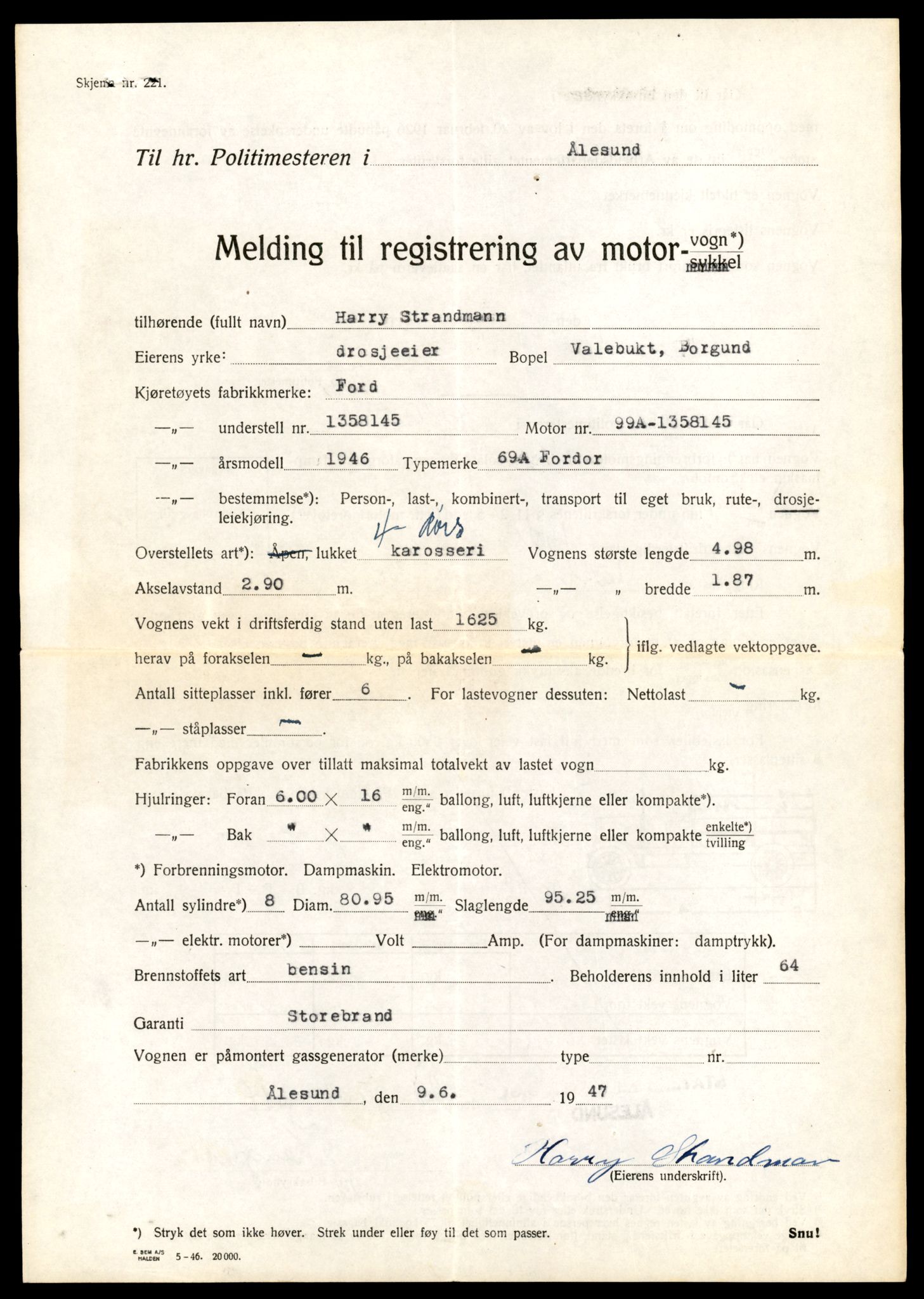 Møre og Romsdal vegkontor - Ålesund trafikkstasjon, AV/SAT-A-4099/F/Fe/L0045: Registreringskort for kjøretøy T 14320 - T 14444, 1927-1998, p. 1811
