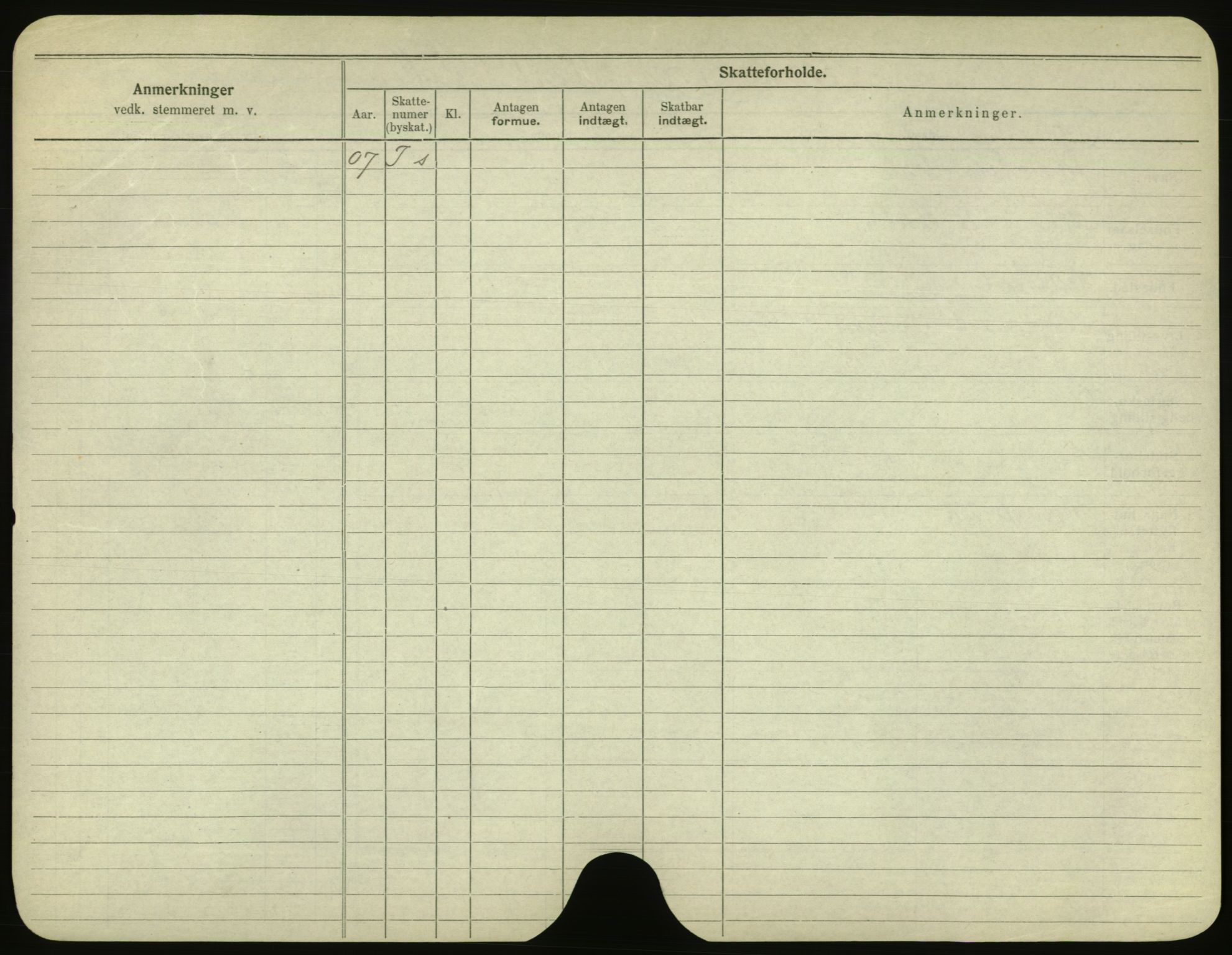 Oslo folkeregister, Registerkort, SAO/A-11715/F/Fa/Fac/L0001: Menn, 1906-1914, p. 326b